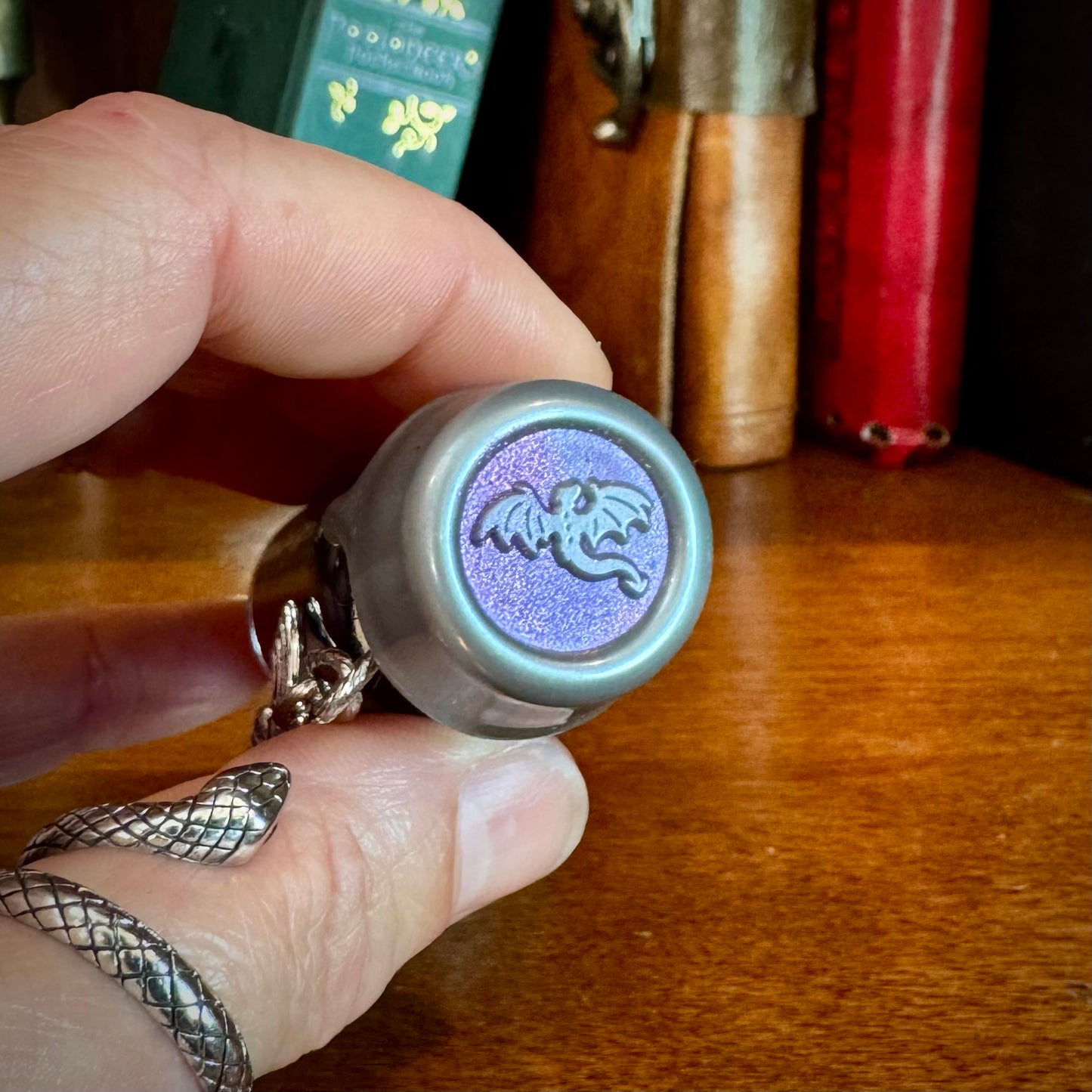 True to Self, Asexual Pride Flag Mini Potion Bottle Fidget
