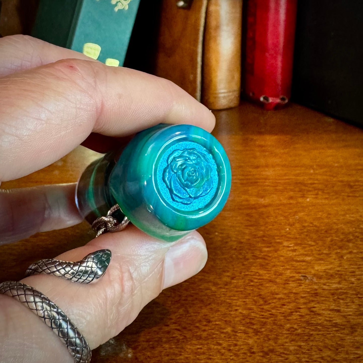 True to Self Gay Pride Flag Mini Potion Bottle Fidget