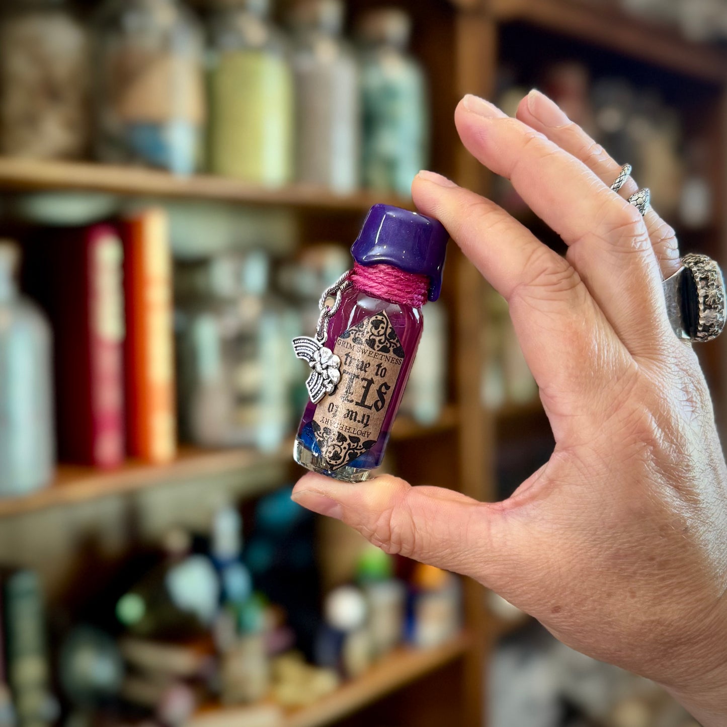 Bisexual Pride Flag Mini Potion Bottle Fidget