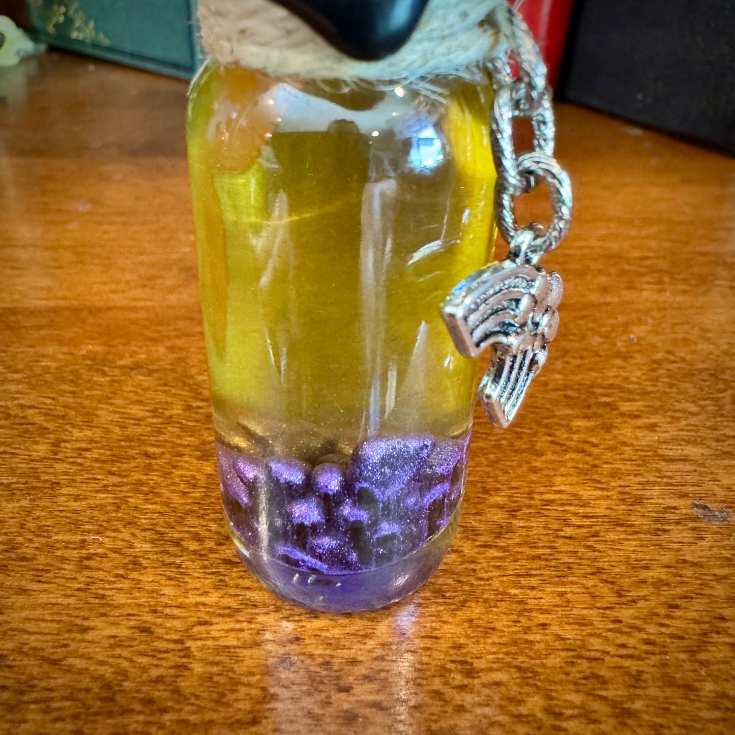 True to Self Non-Binary Pride Flag Mini Potion Bottle Fidget
