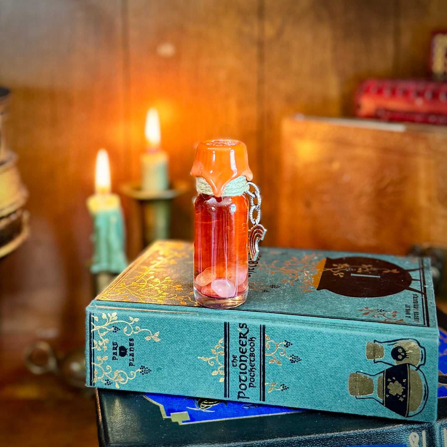 True to Self Lesbian Pride Flag Mini Potion Bottle Fidget