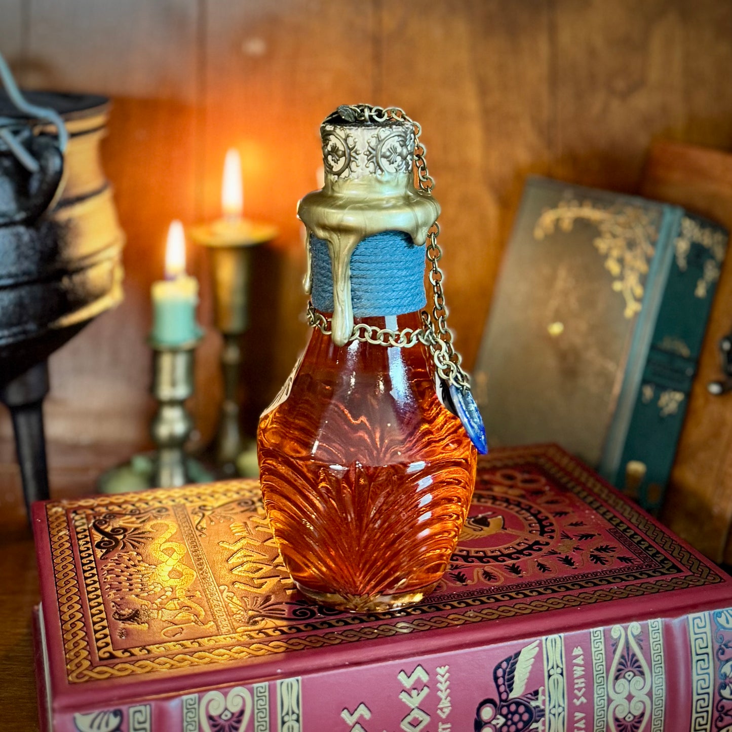 Nectar of the Gods, A Color Shifting Potion Bottle Prop