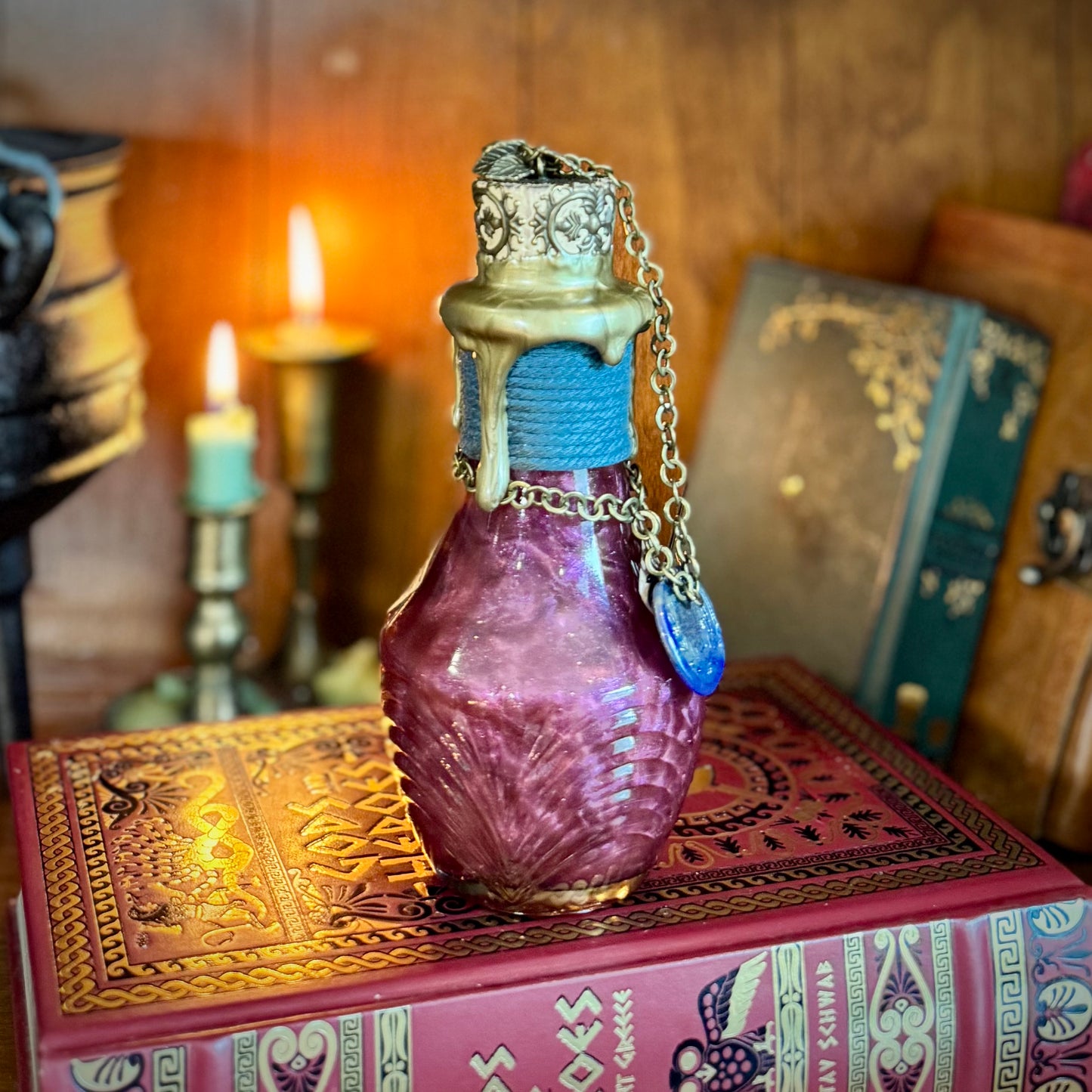 Nectar of the Gods, A Color Shifting Potion Bottle Prop