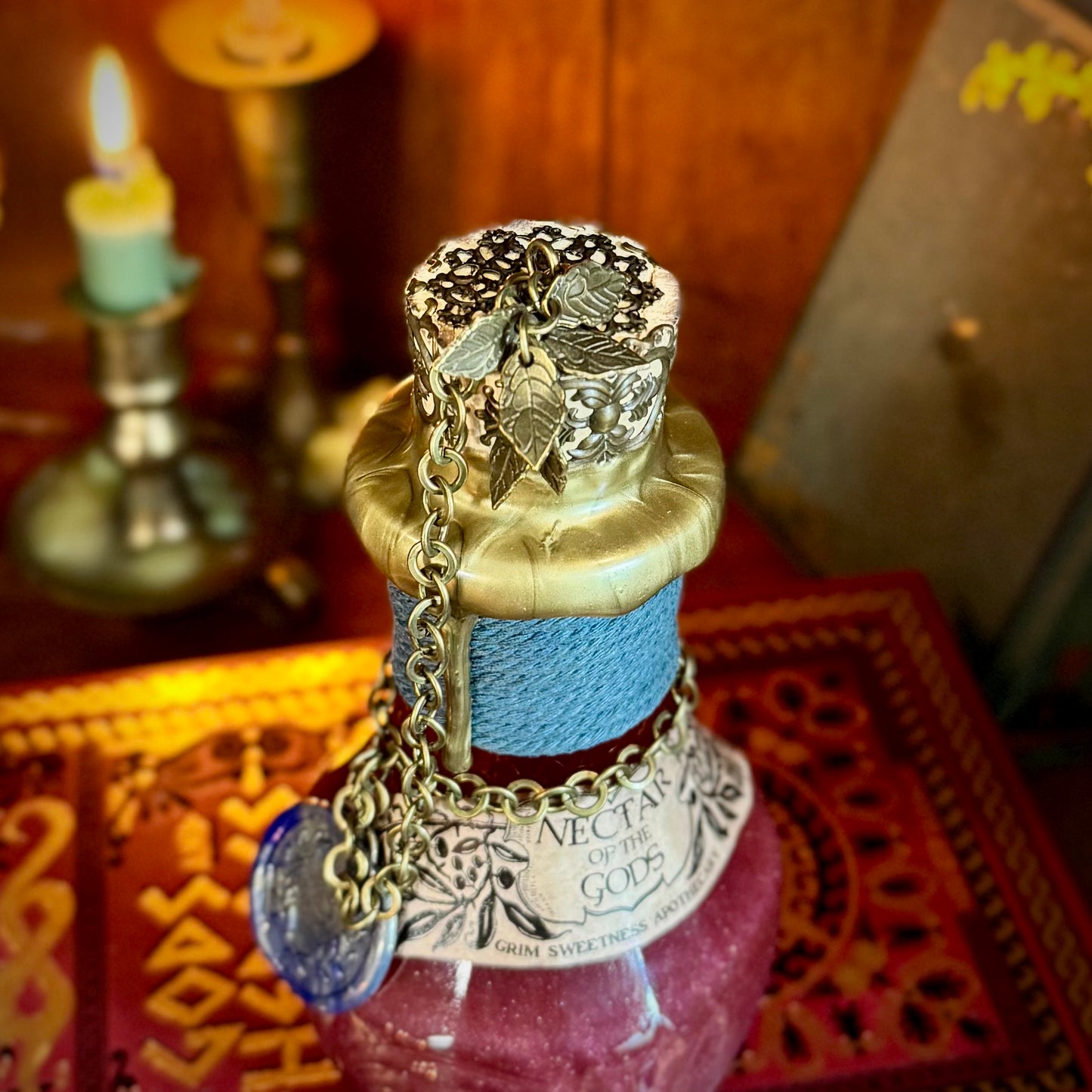 Nectar of the Gods, A Color Shifting Potion Bottle Prop