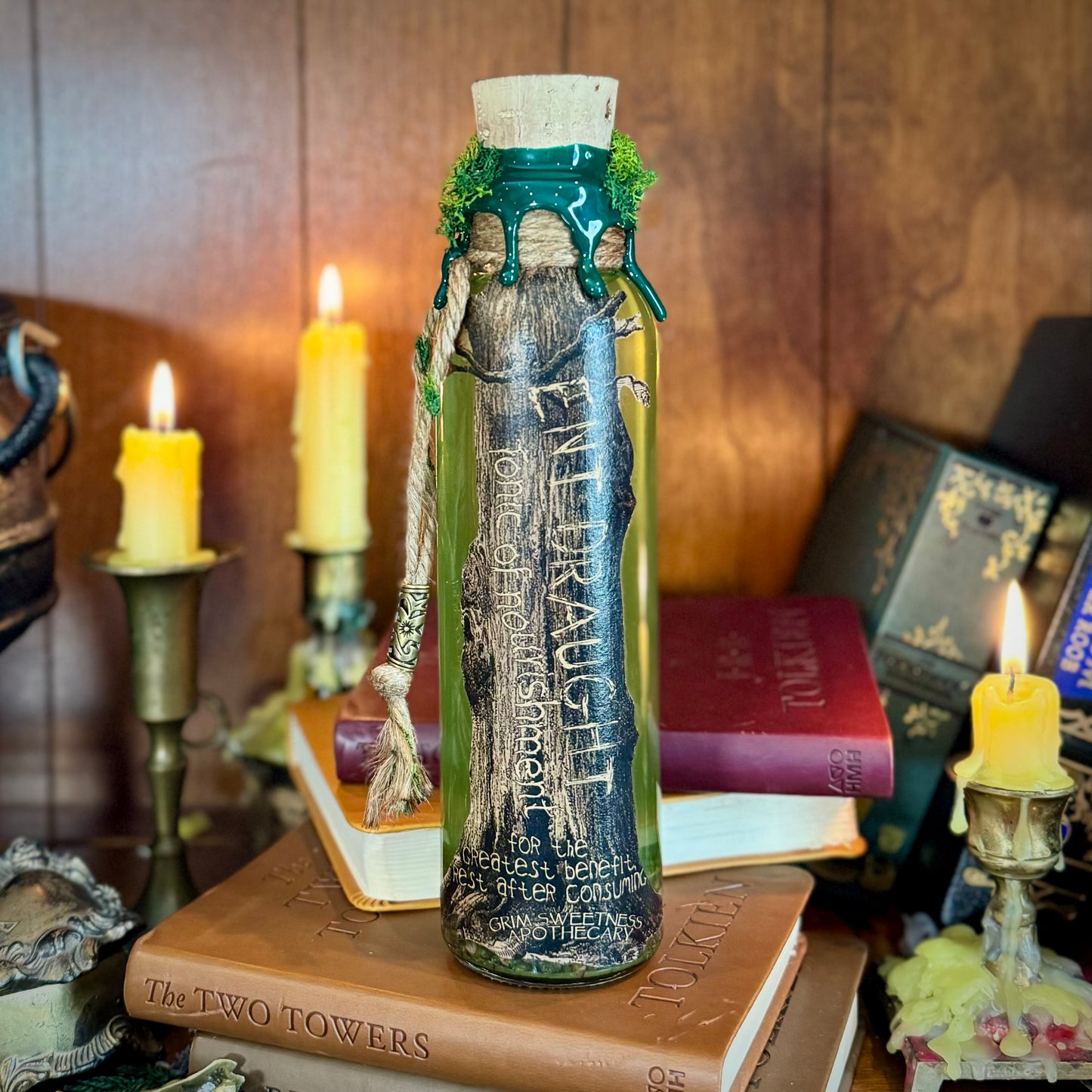 Ent Draught, A Color Changing Potion Bottle Prop, Ent Size