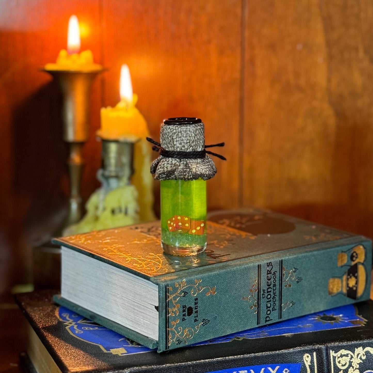 MY BUGS Oogie Boogie Inspired Mini Potion Bottle Fidget