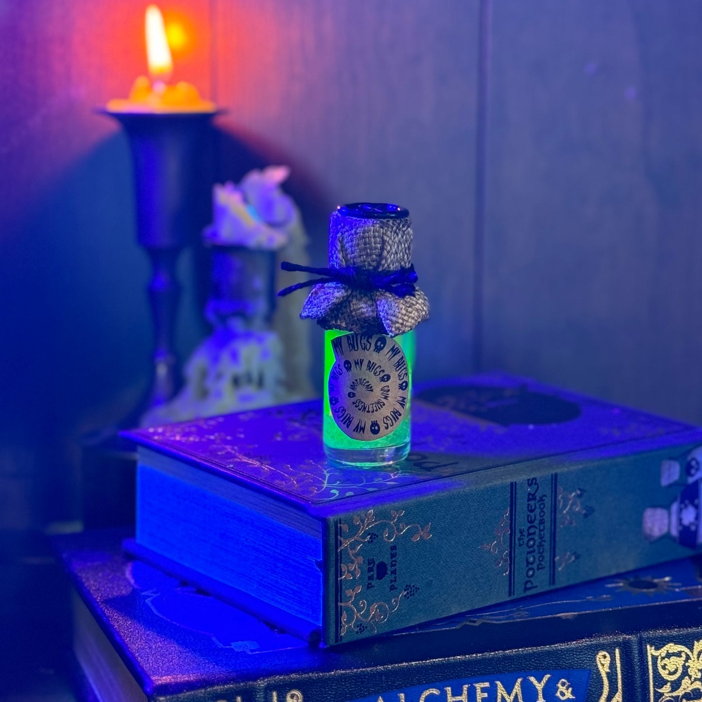 MY BUGS Oogie Boogie Inspired Mini Potion Bottle Fidget