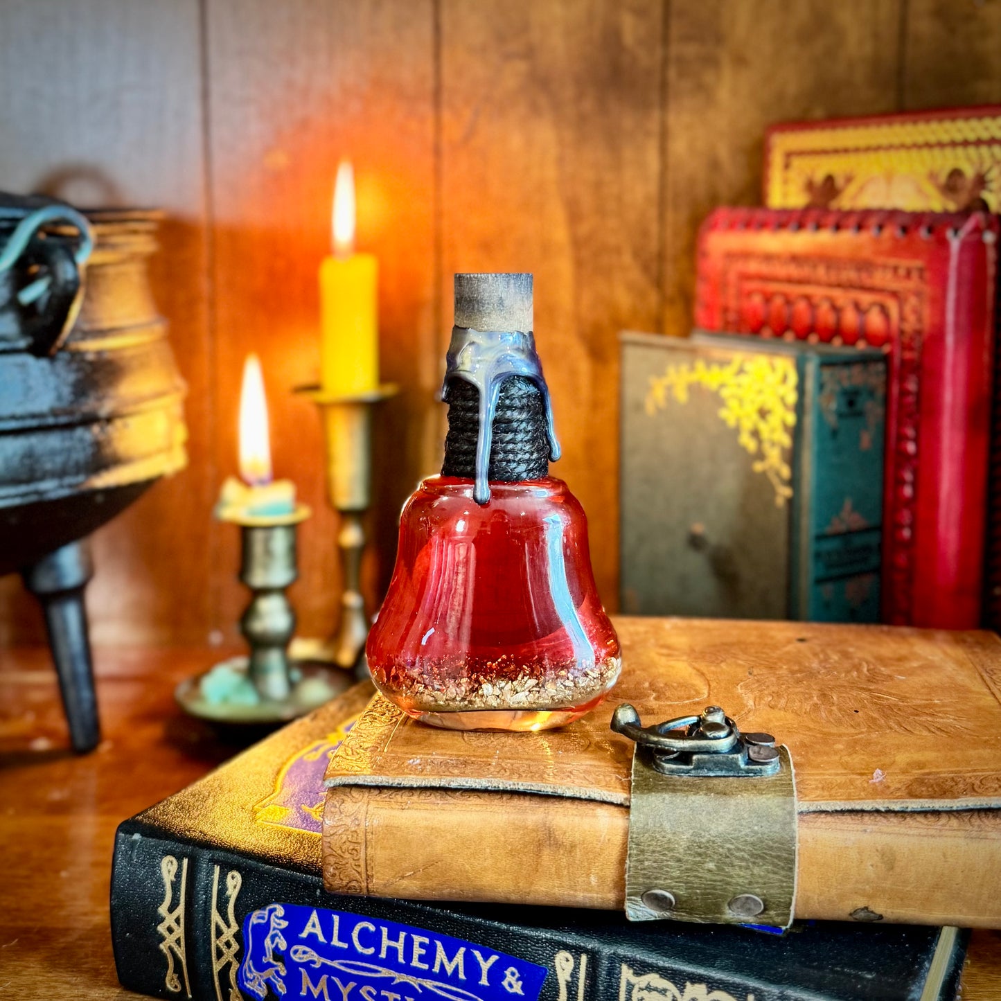 Elixir of Life, Color Changing Potion Bottle Prop
