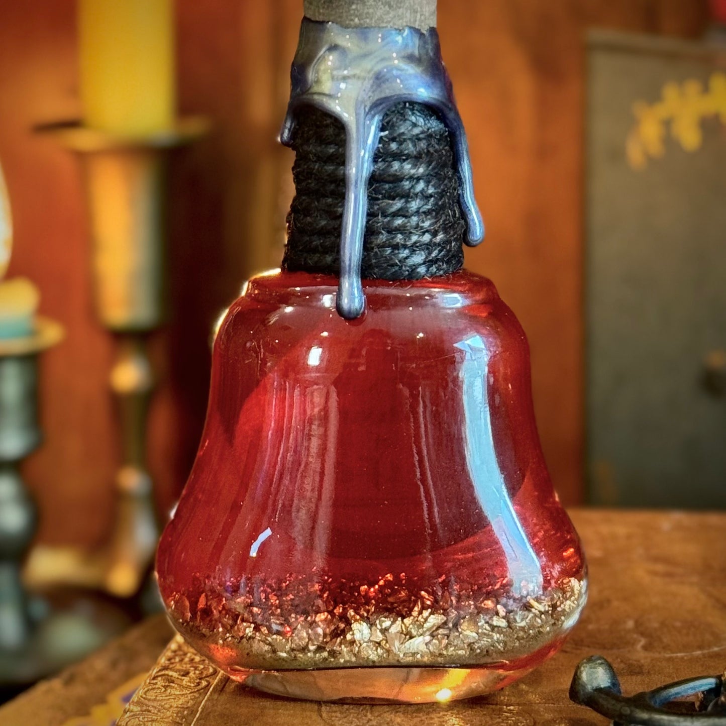 Elixir of Life, Color Changing Potion Bottle Prop