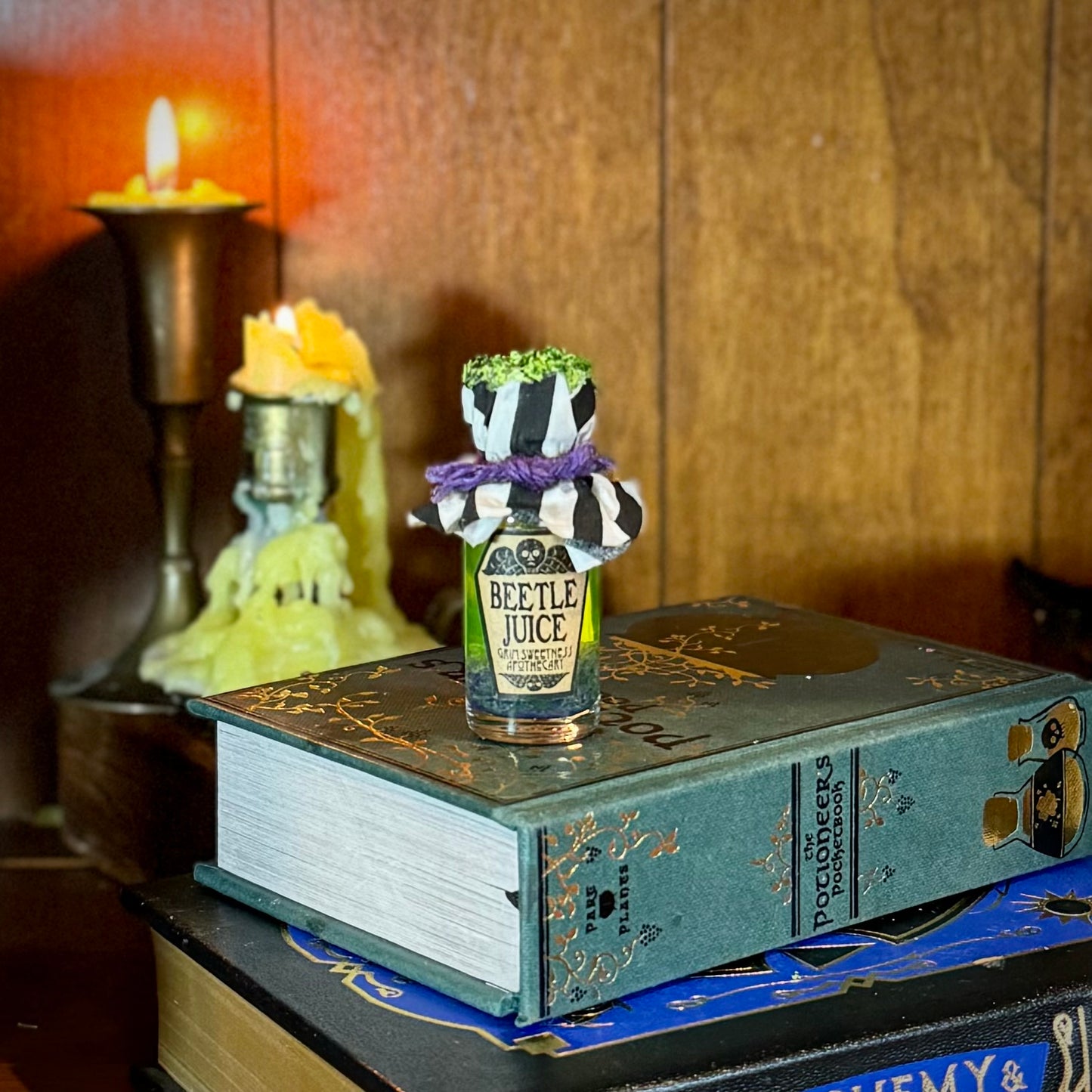 Beetle Juice, Mini Potion Bottle Fidget