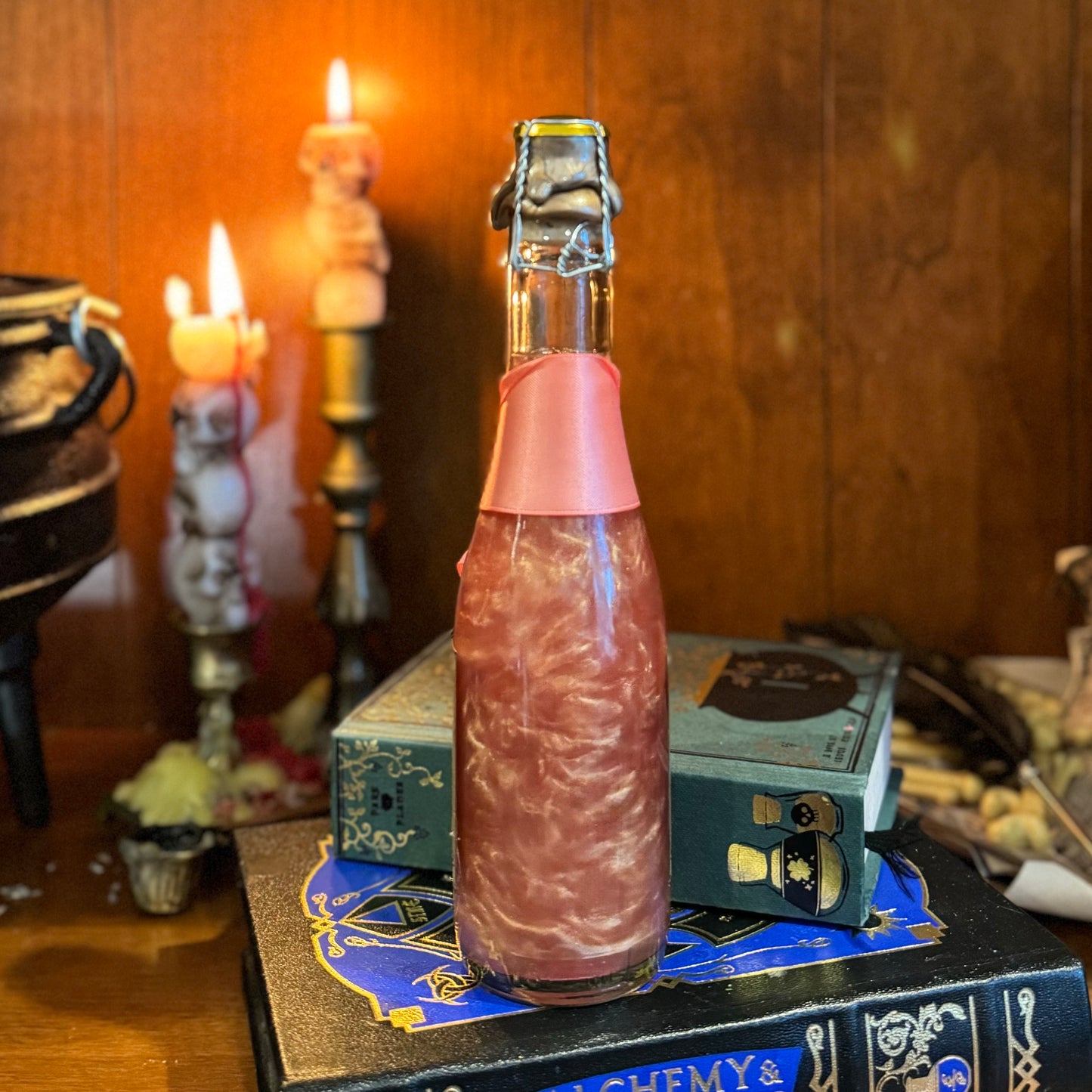 Giggle Water, A Color Shifting Decorative Potion Bottle Prop