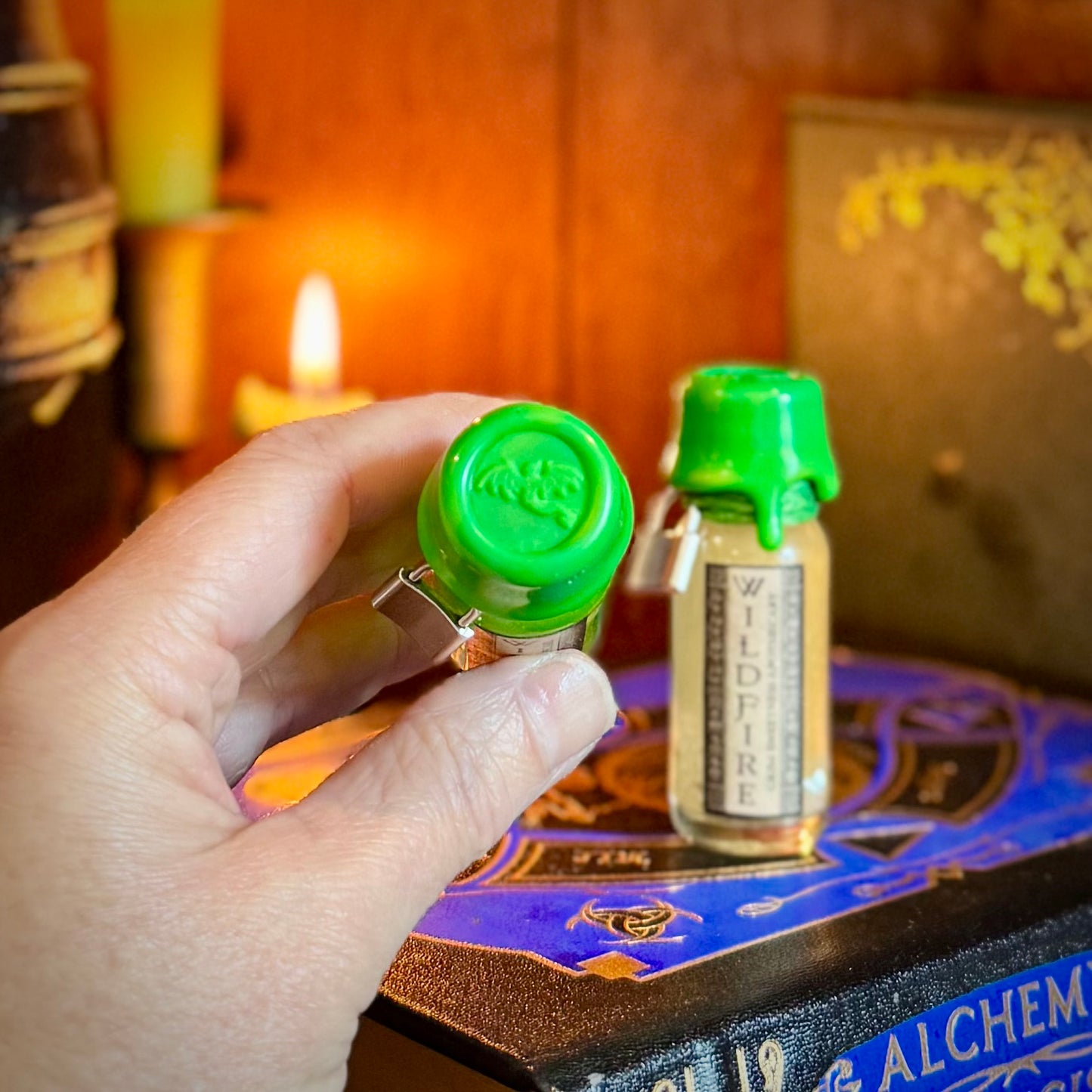 Imperfect Wildfire, A Mini Fidget Potion