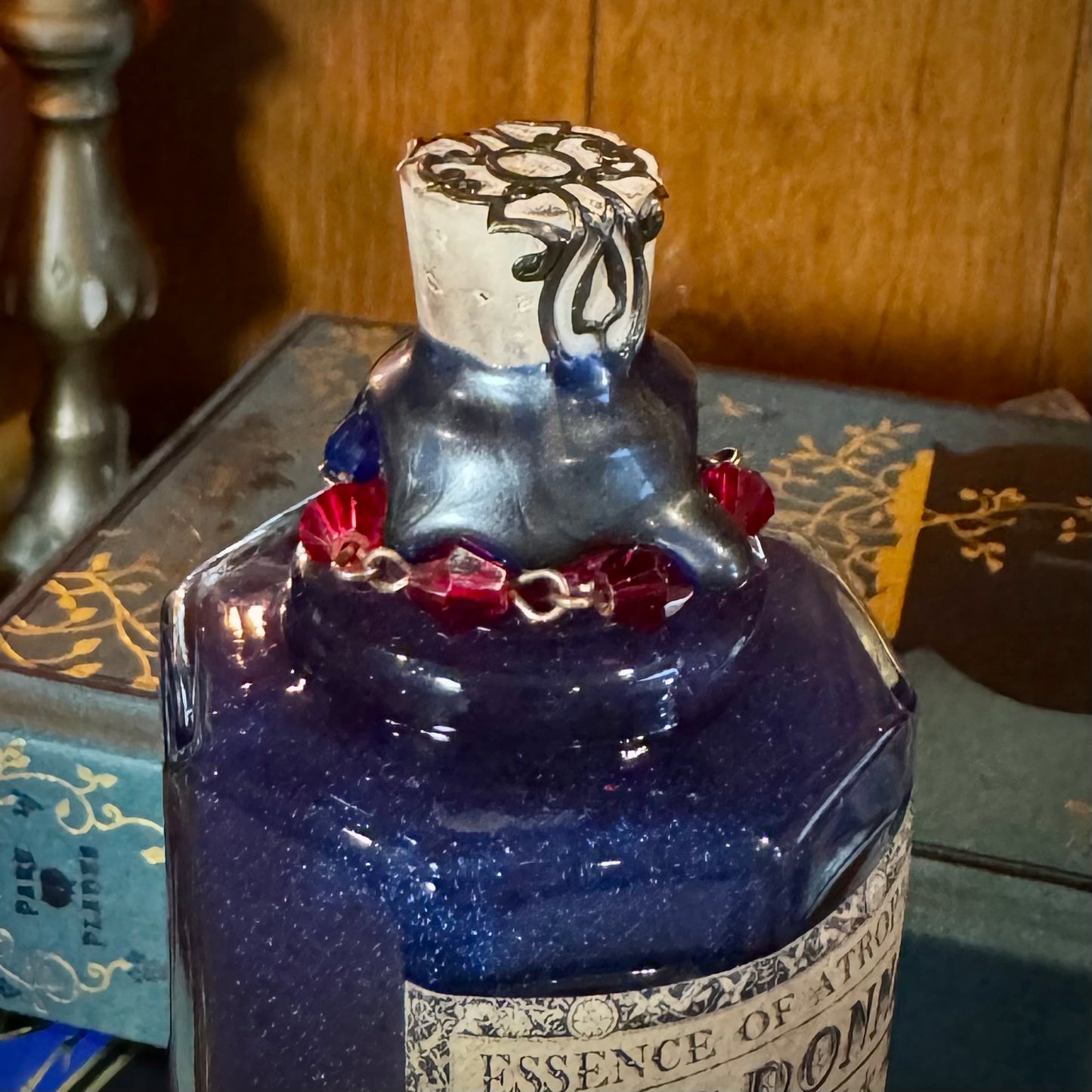 Essence of Belladonna, Deadly Nightshade, Color Change Potion Bottle