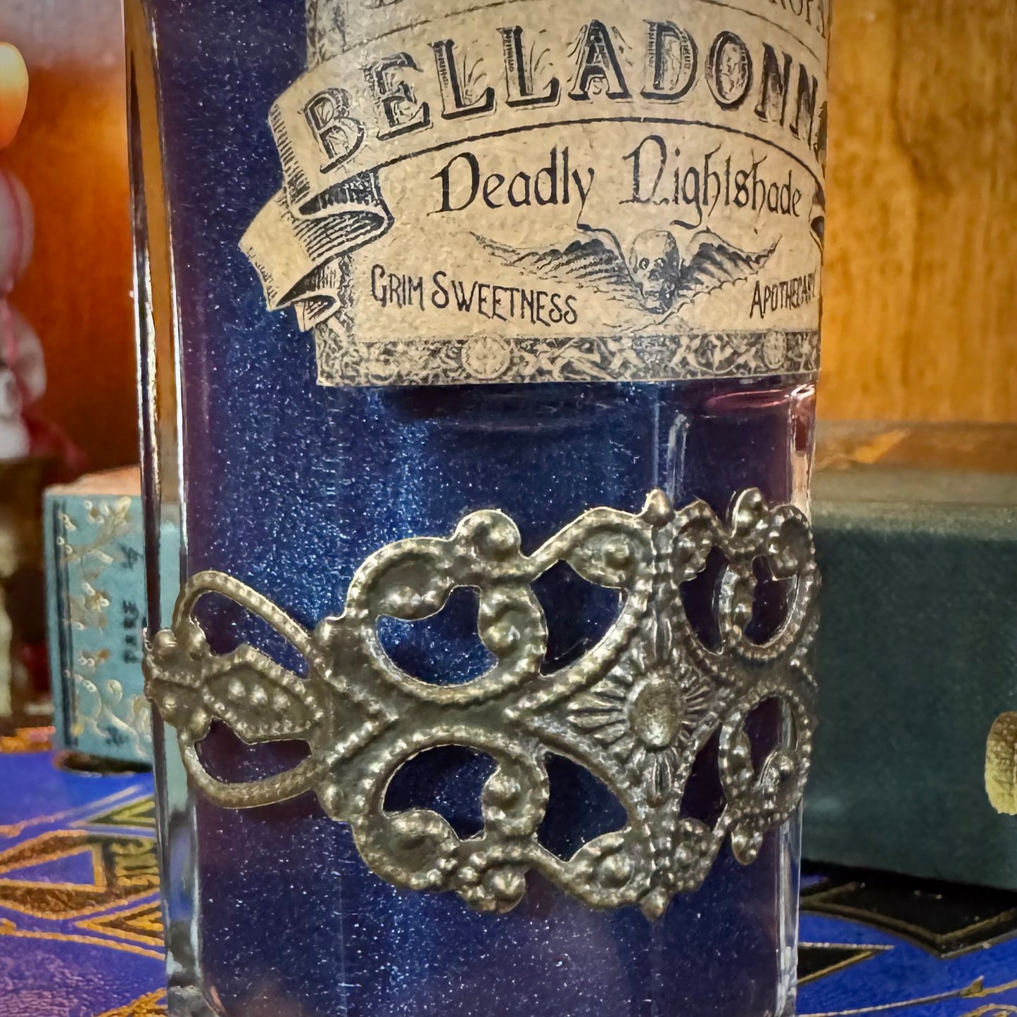 Essence of Belladonna, Deadly Nightshade, Color Change Potion Bottle