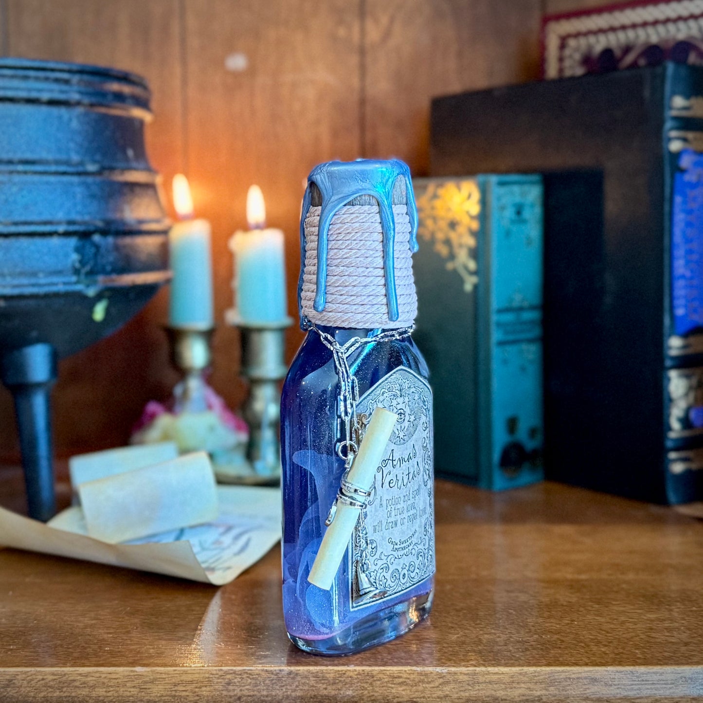 Amas Veritas, A Color Changing Love Potion and Spell Prop