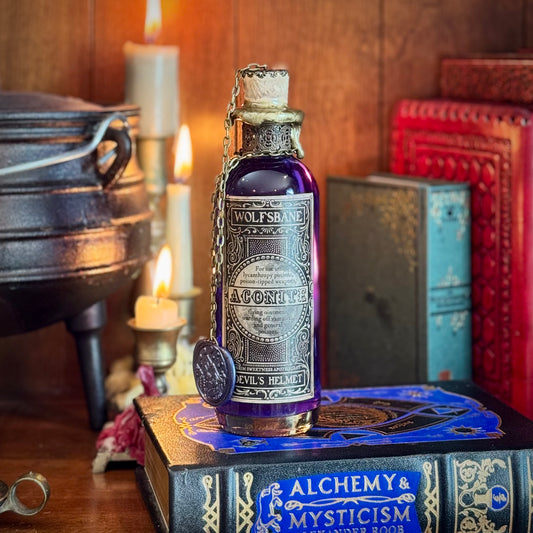 Wolfsbane (Aconite) Potion, Color Changing Potion Bottle Prop