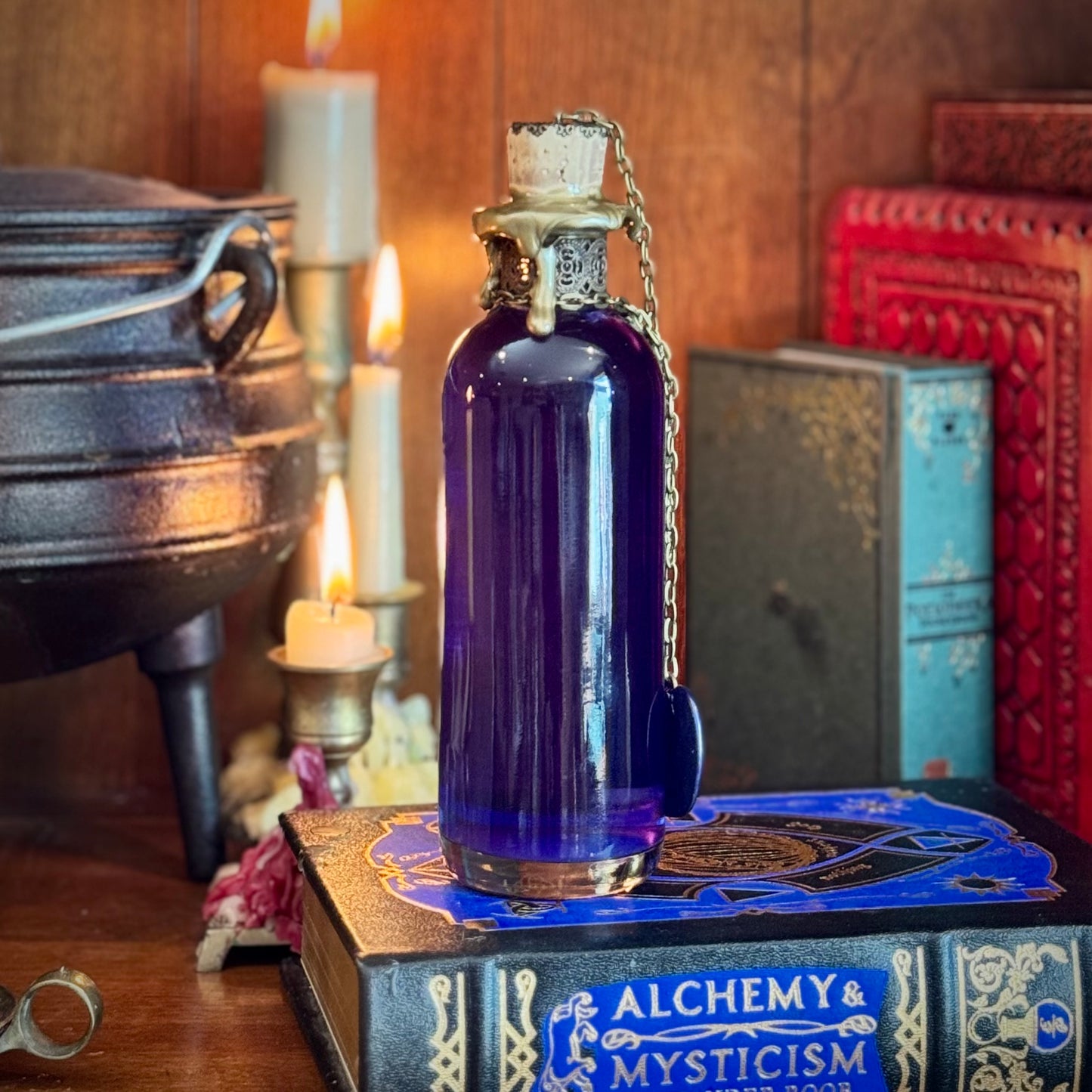 Wolfsbane (Aconite) Potion, Color Changing Potion Bottle Prop