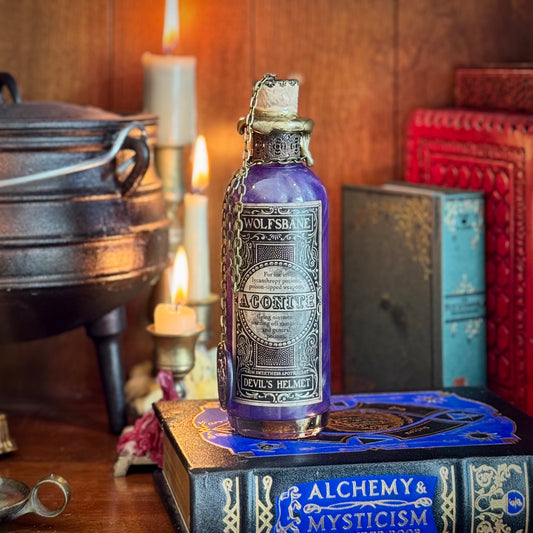 Wolfsbane (Aconite) Potion, Color Changing Potion Bottle Prop