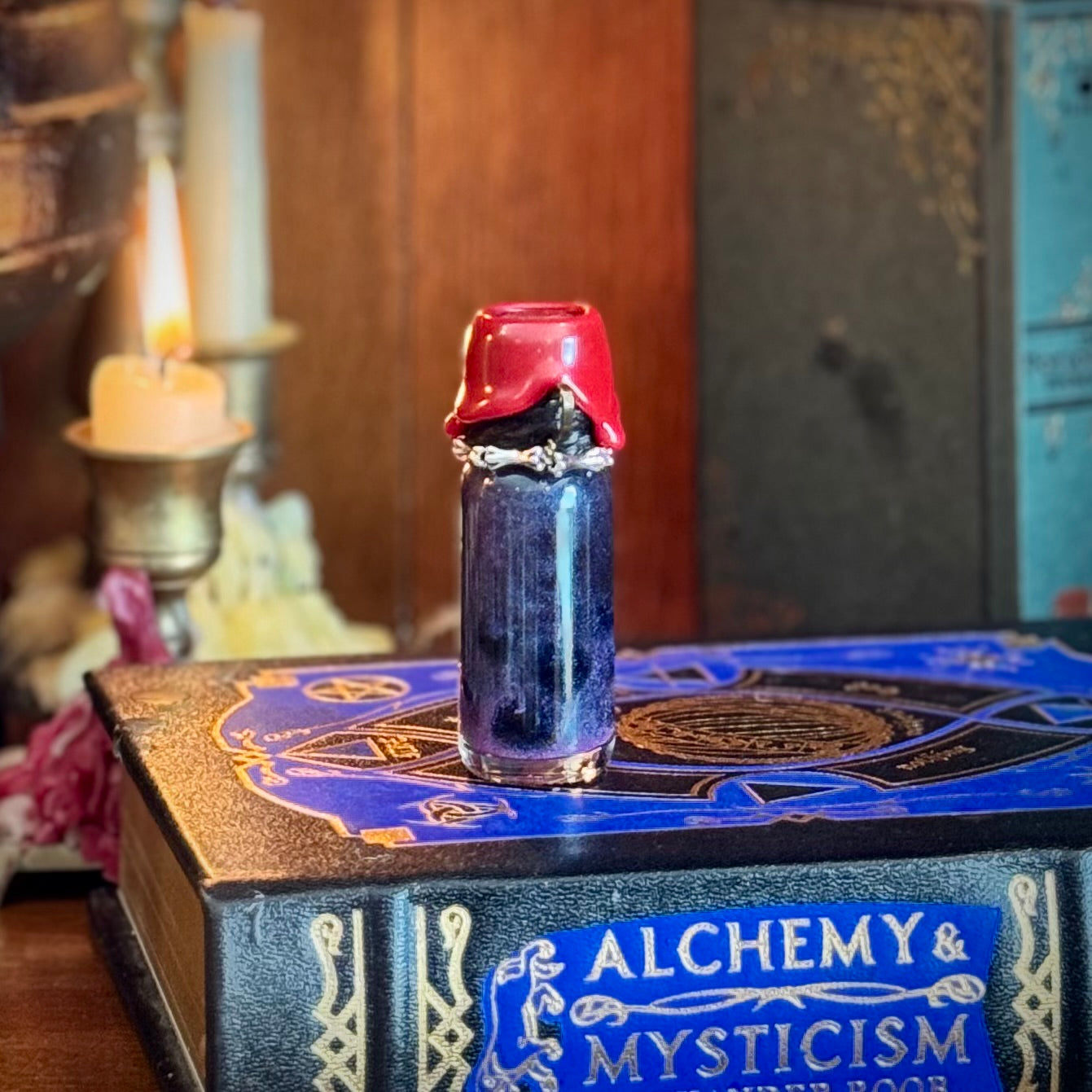 Bubonic Tonic, Black Plague Themed Mini Fidget Potion