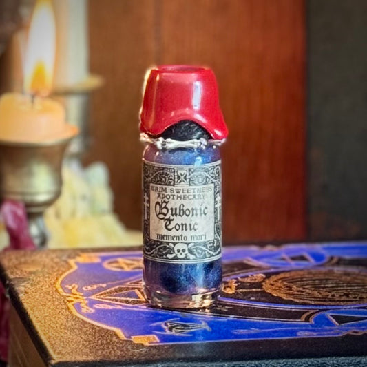 Bubonic Tonic, Black Plague Themed Mini Fidget Potion