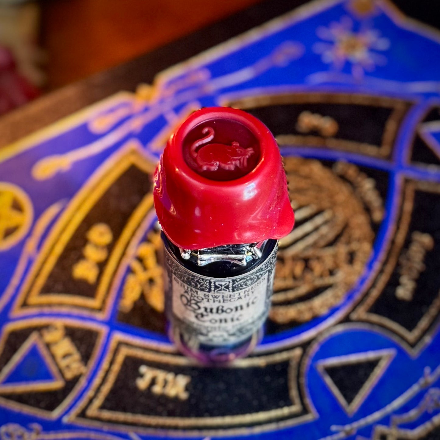 Bubonic Tonic, Black Plague Themed Mini Fidget Potion