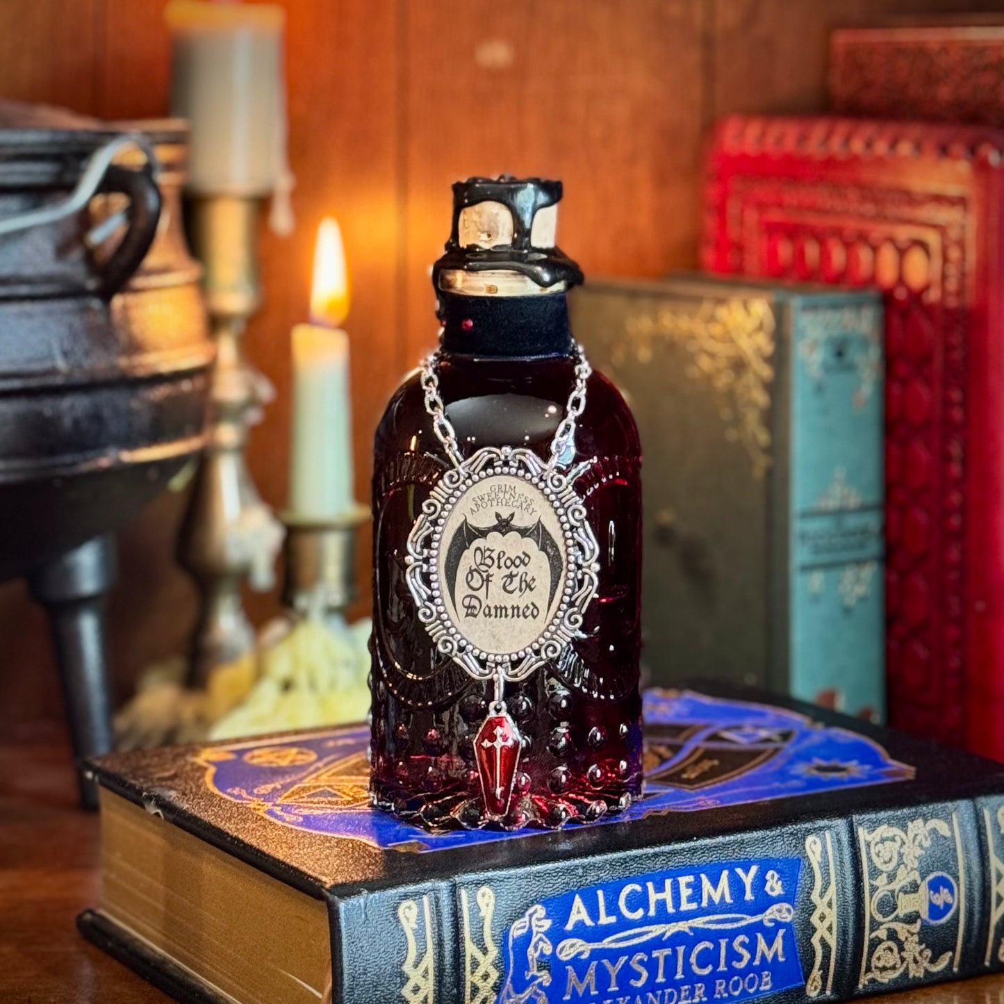 Vampire Blood, Blood of the Damned  Potion Bottle Decor