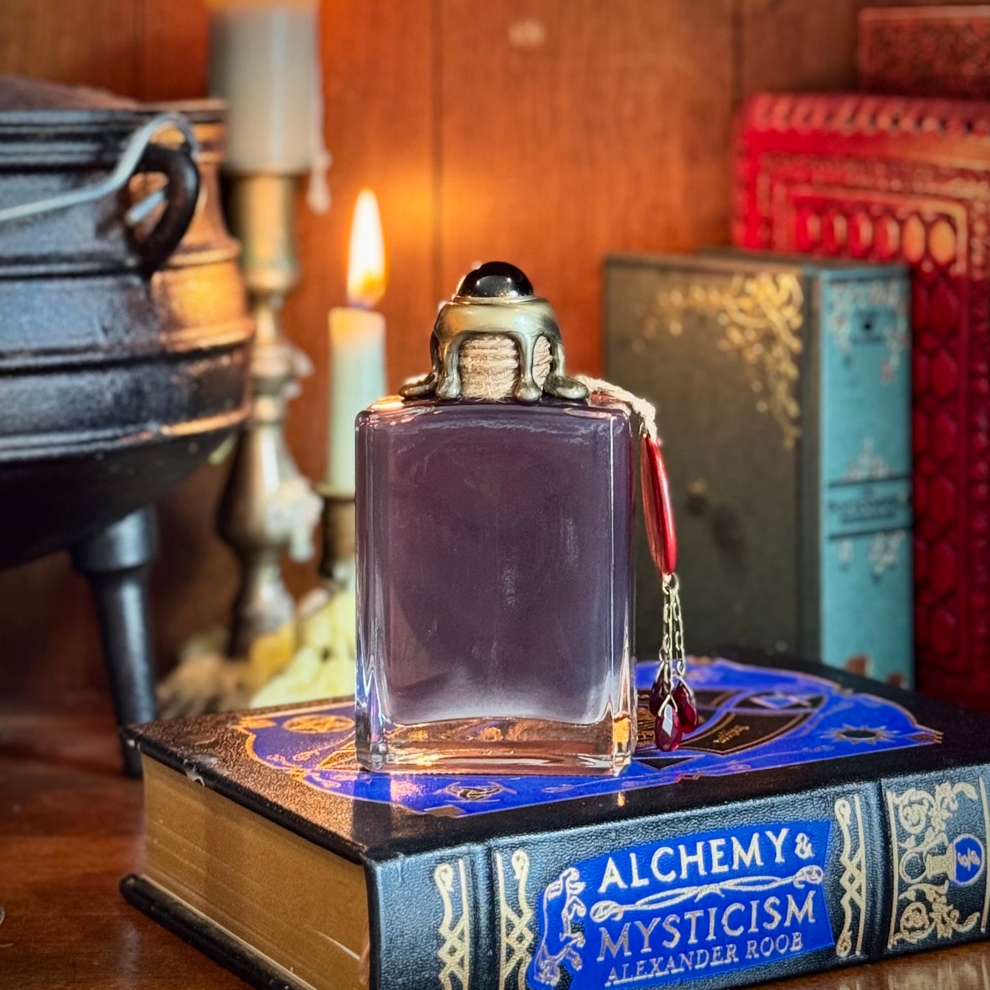 Memento Mori Color-Changing Potion Bottle Prop