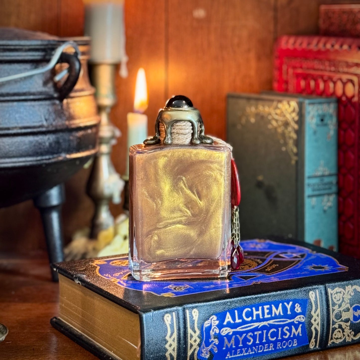 Memento Mori Color-Changing Potion Bottle Prop