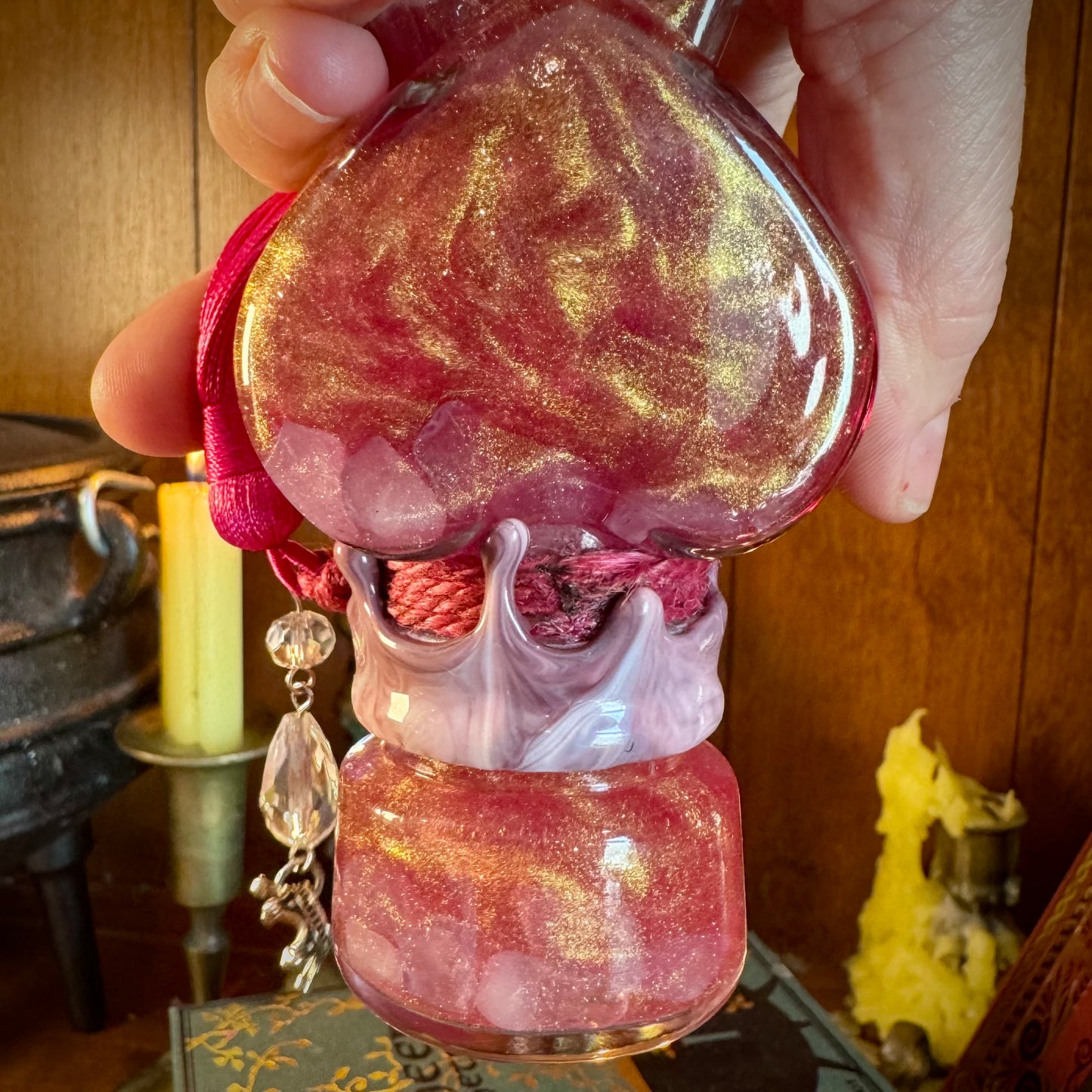 Concoction To Activate Self Love, A Color Changing Potion Bottle Prop