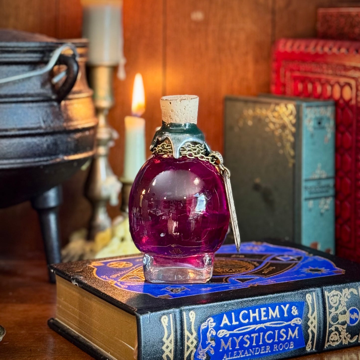 Elixir of Oleander, A Color Changing Potion Bottle Prop