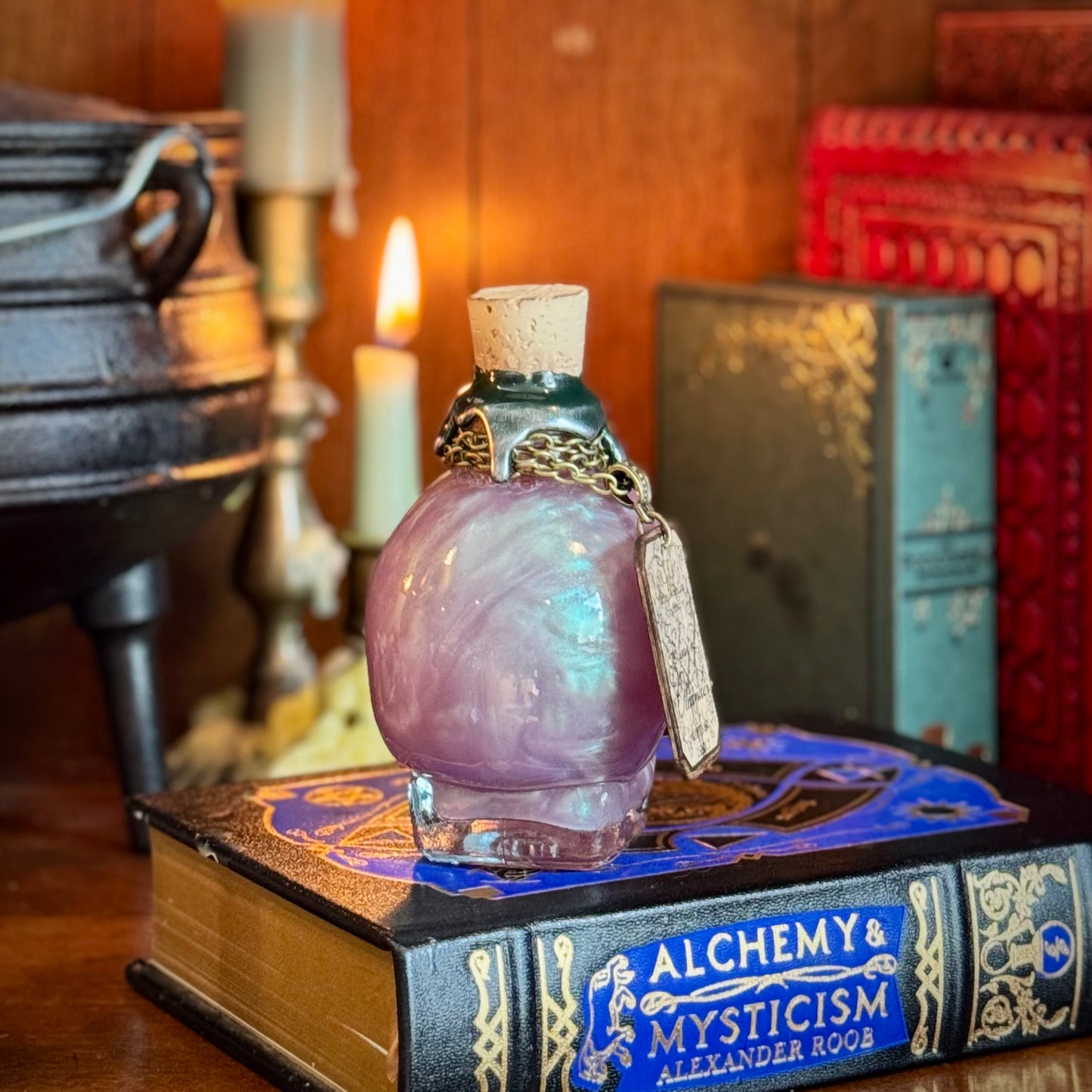 Elixir of Oleander, A Color Changing Potion Bottle Prop