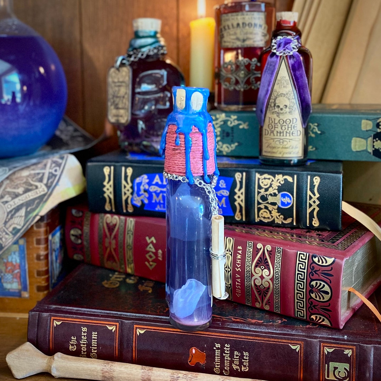 Amas Veritas, A Color Changing Love Potion and Spell Prop