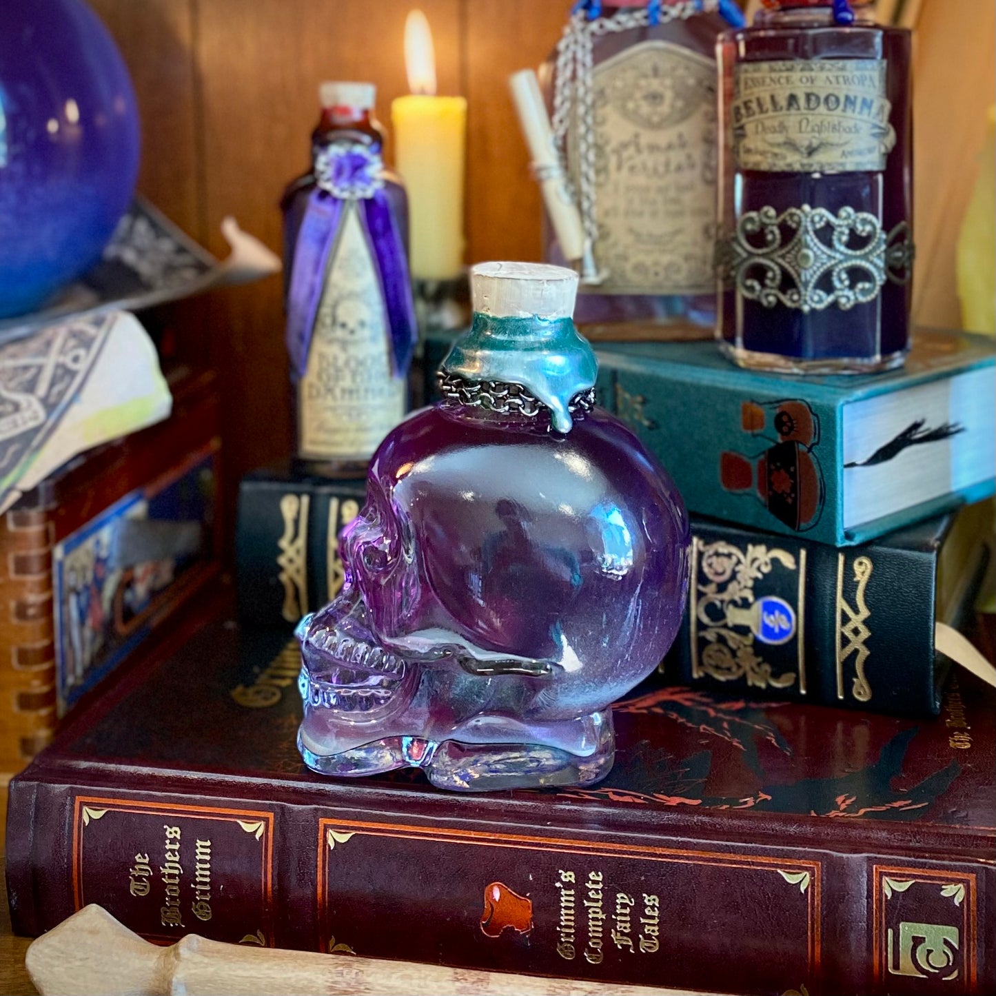 Elixir of Oleander, A Color Changing Potion Bottle Prop