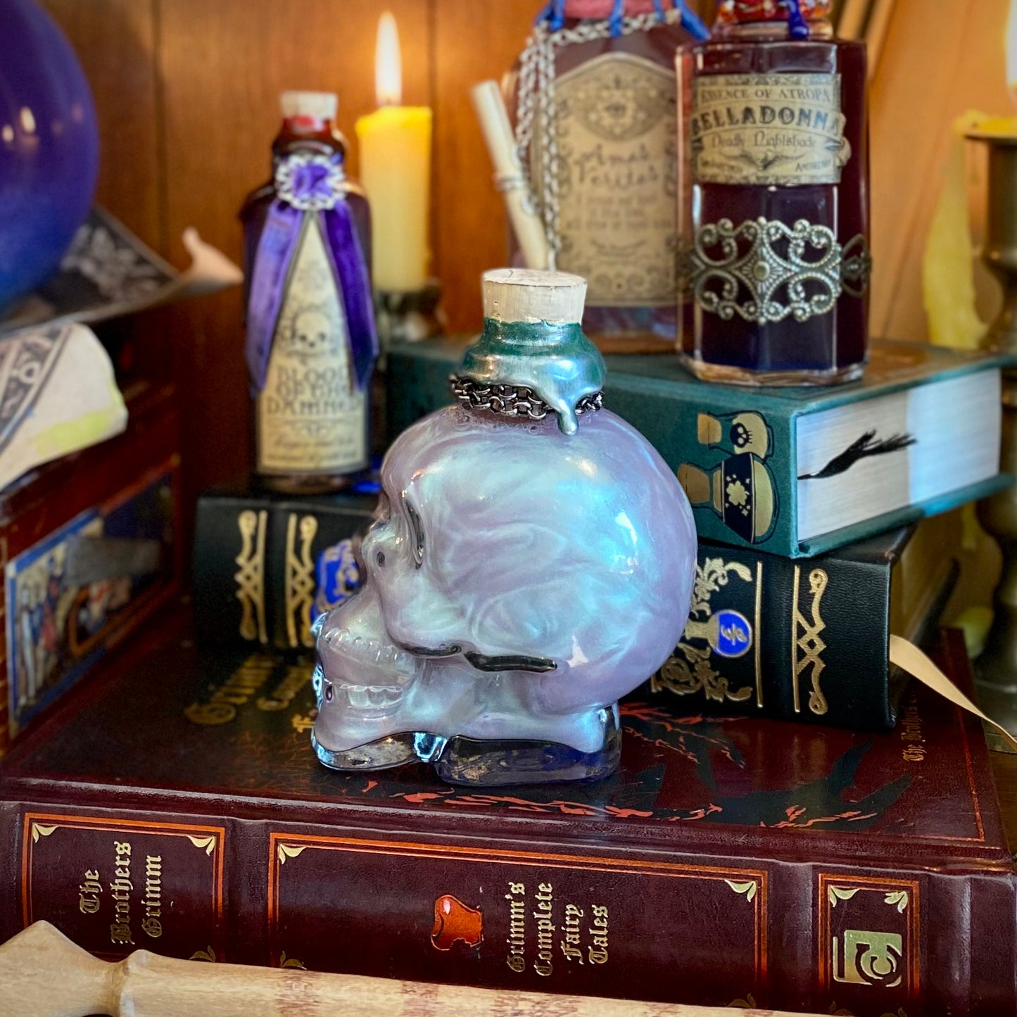 Elixir of Oleander, A Color Changing Potion Bottle Prop