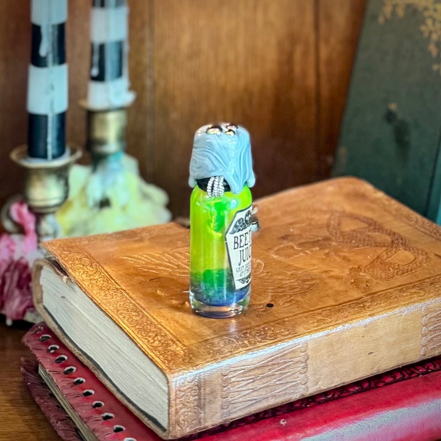 Beetle Juice, Mini Potion Bottle Fidget