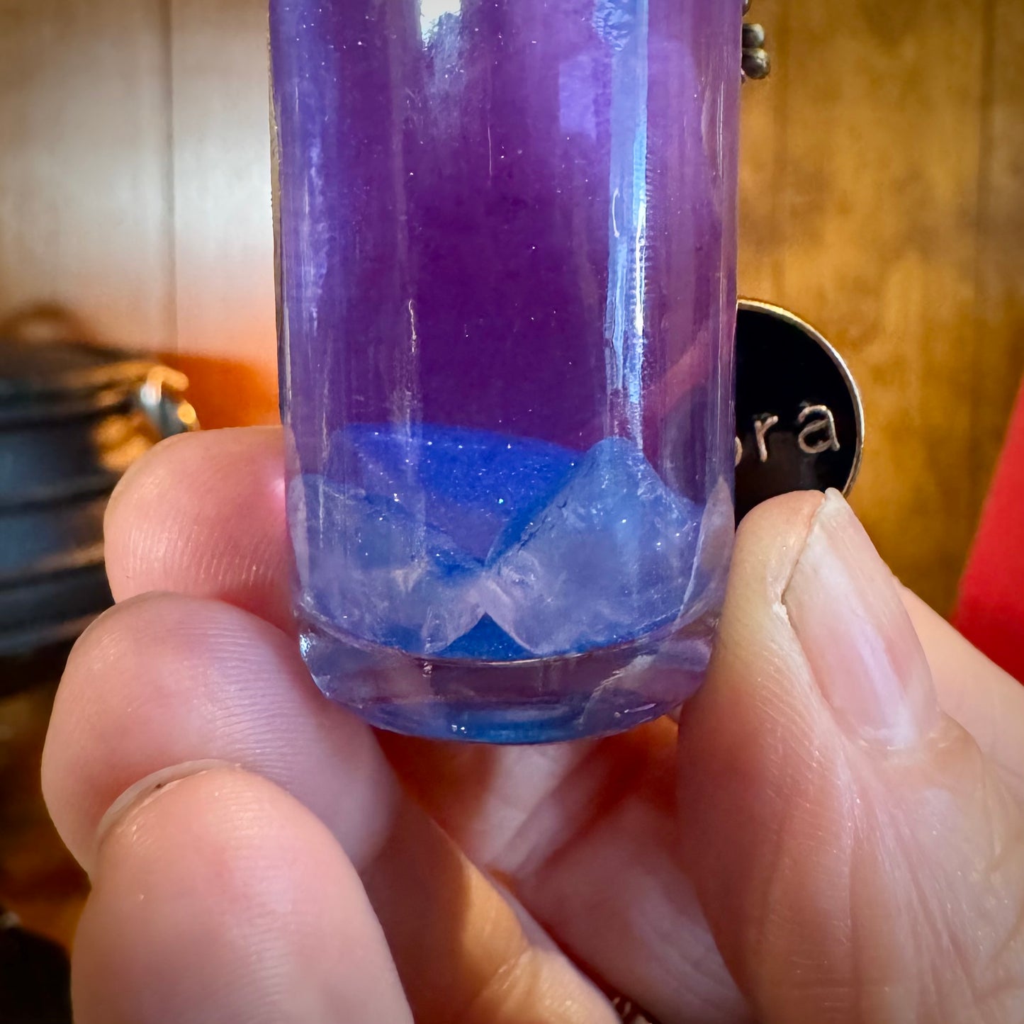 Libra, A Zodiac Themed Mini Potion Bottle Fidget