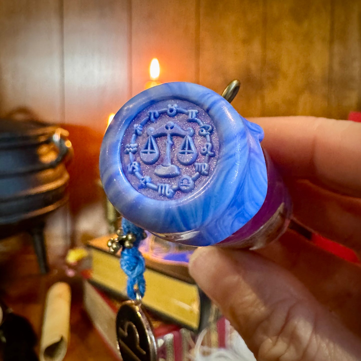 Libra, A Zodiac Themed Mini Potion Bottle Fidget