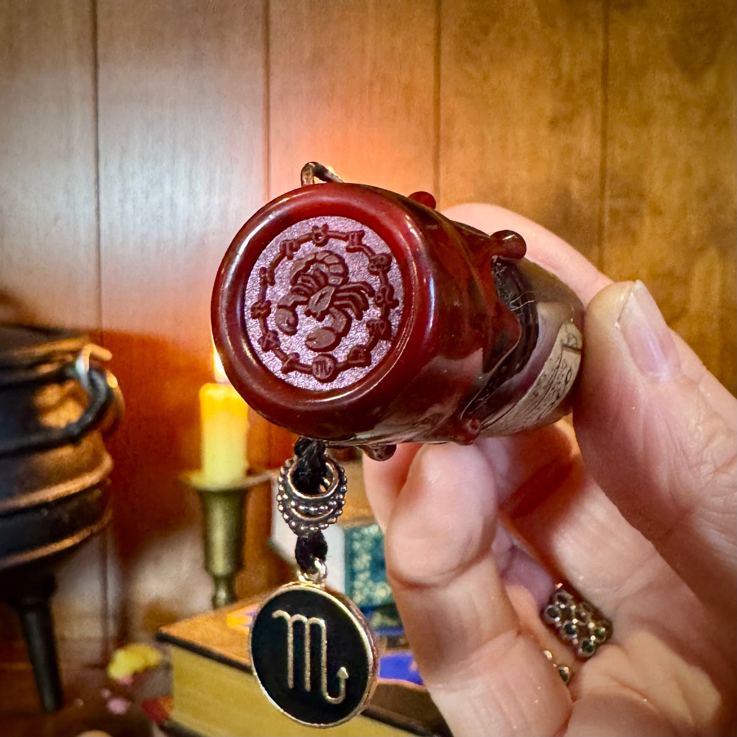 Scorpio, A Zodiac Themed Mini Potion Bottle Fidget