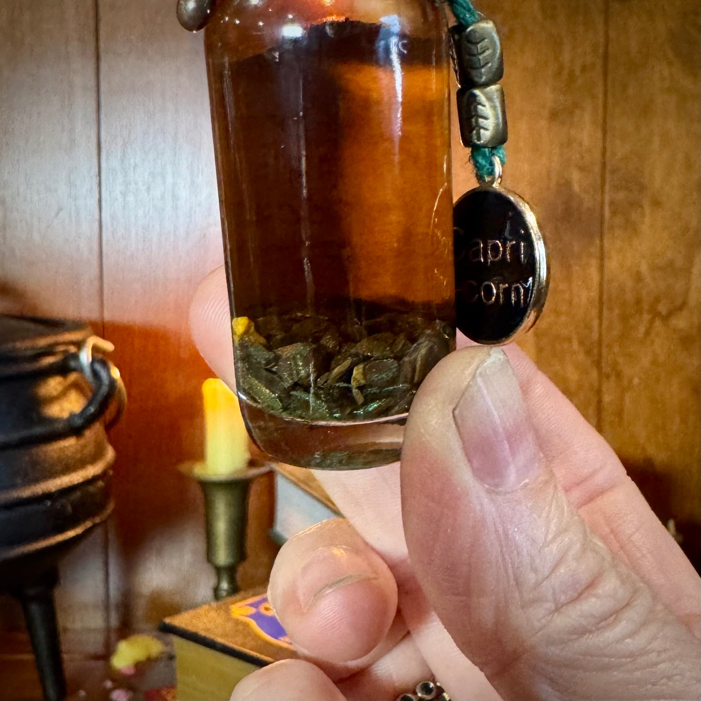 Capricorn, A Zodiac Themed Mini Potion Bottle Fidget