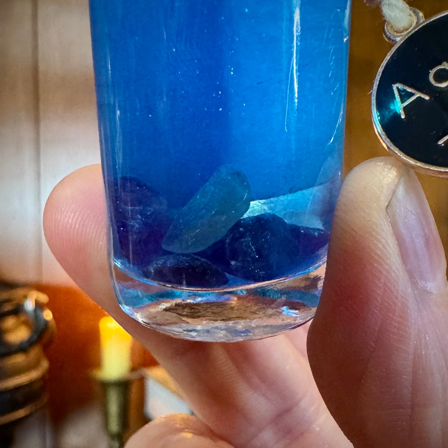 Aquarius, A Zodiac Themed Mini Potion Bottle Fidget