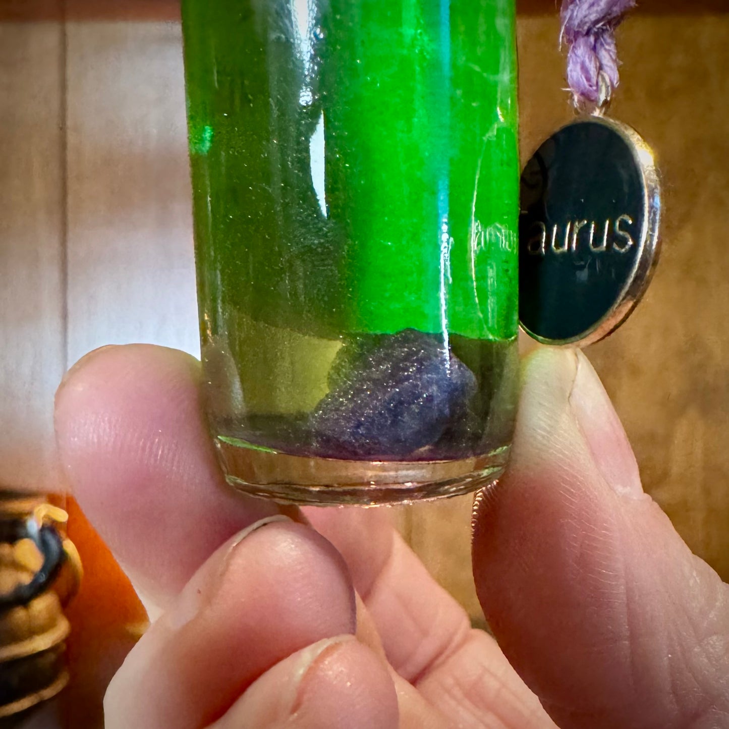 Taurus, A Zodiac Themed Mini Potion Bottle Fidget