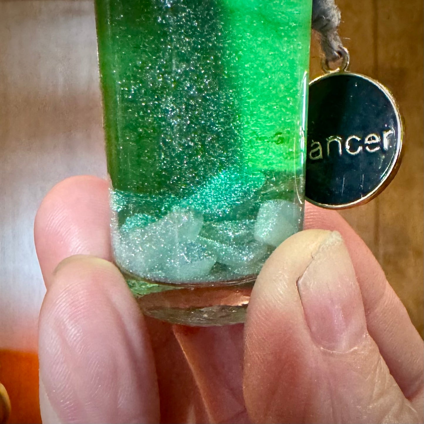 Cancer, A Zodiac Themed Mini Potion Bottle Fidget