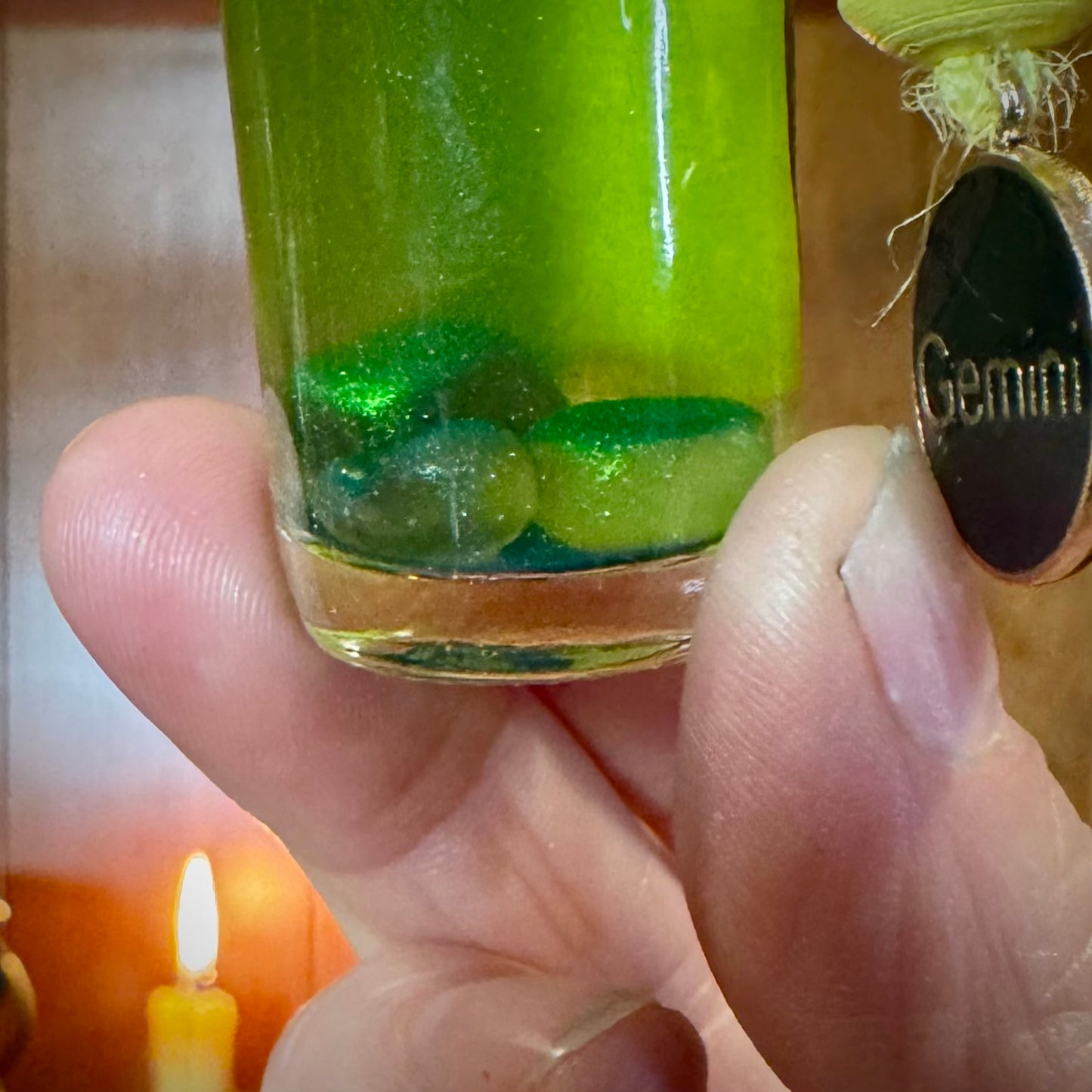 Gemini, A Zodiac Themed Mini Potion Bottle Fidget