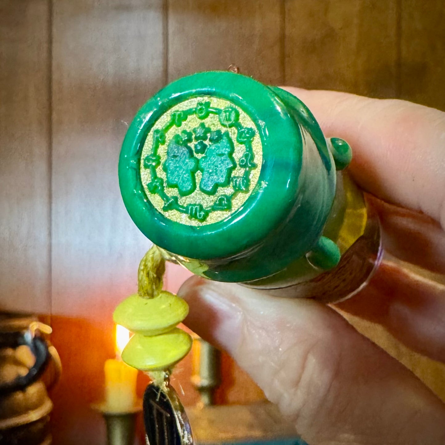 Gemini, A Zodiac Themed Mini Potion Bottle Fidget