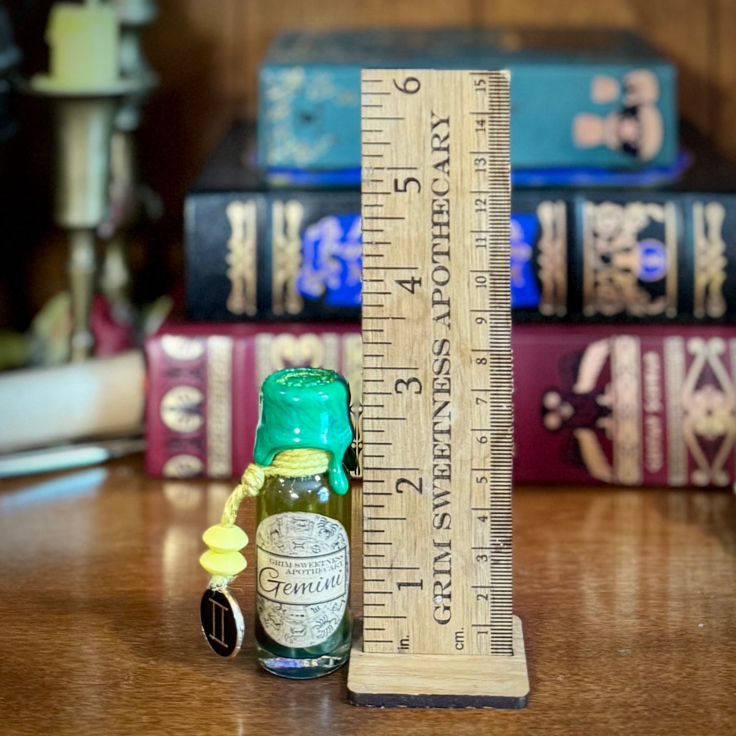 Gemini, A Zodiac Themed Mini Potion Bottle Fidget