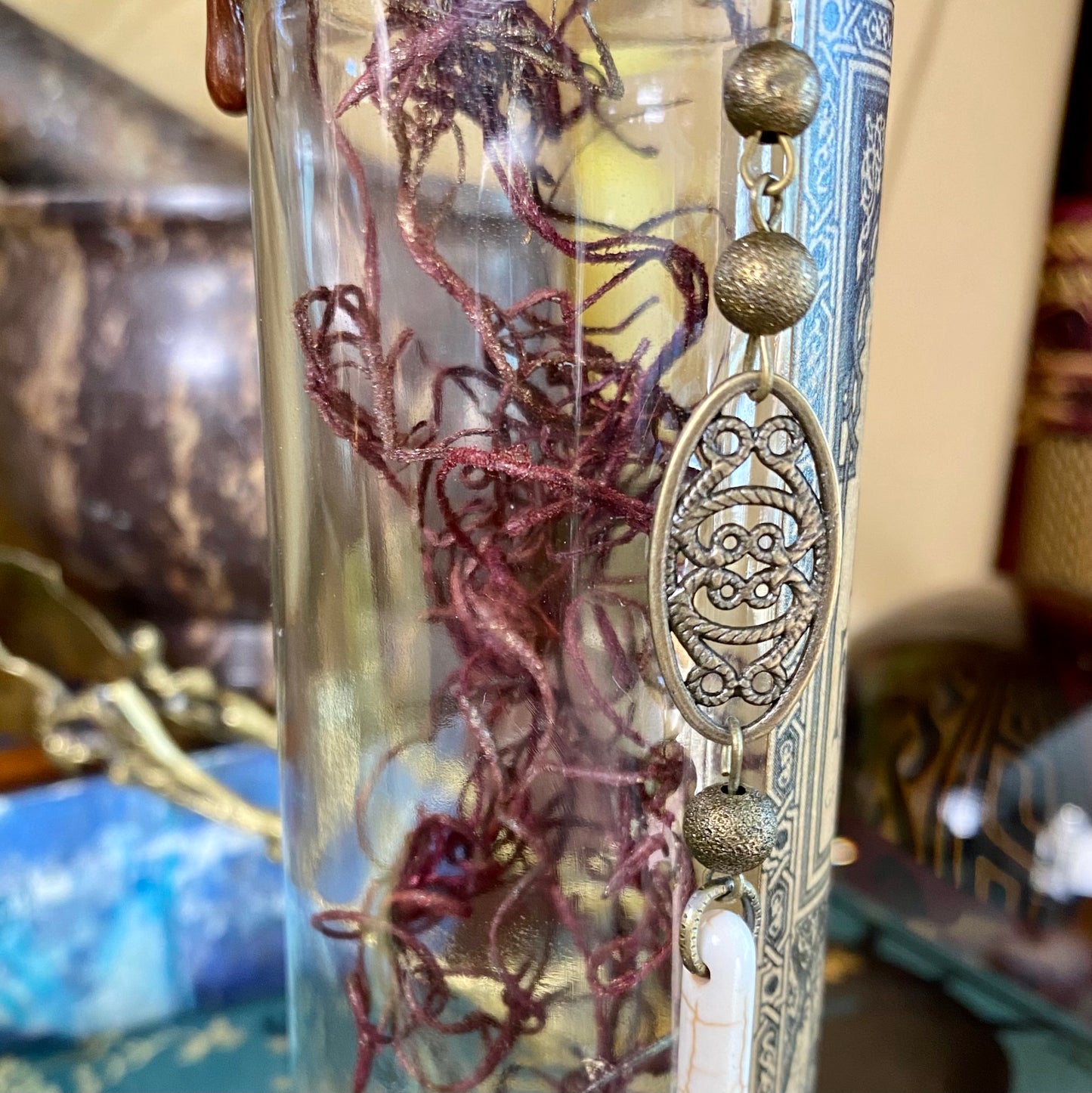 Dragon Heartstring, A Fantasy Apothecary Jar Prop