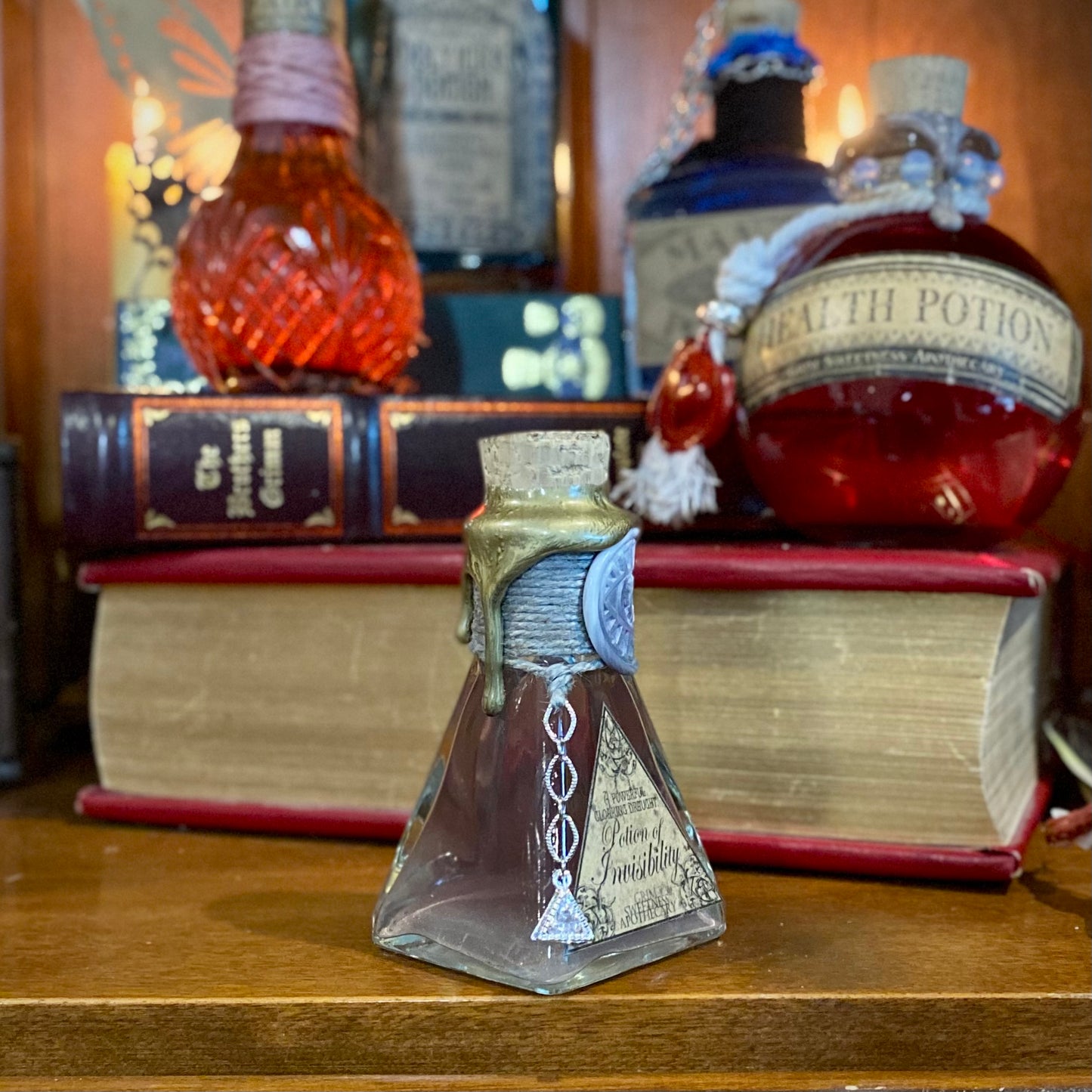 Potion of Invisibility, A Color Changing Potion Bottle Prop