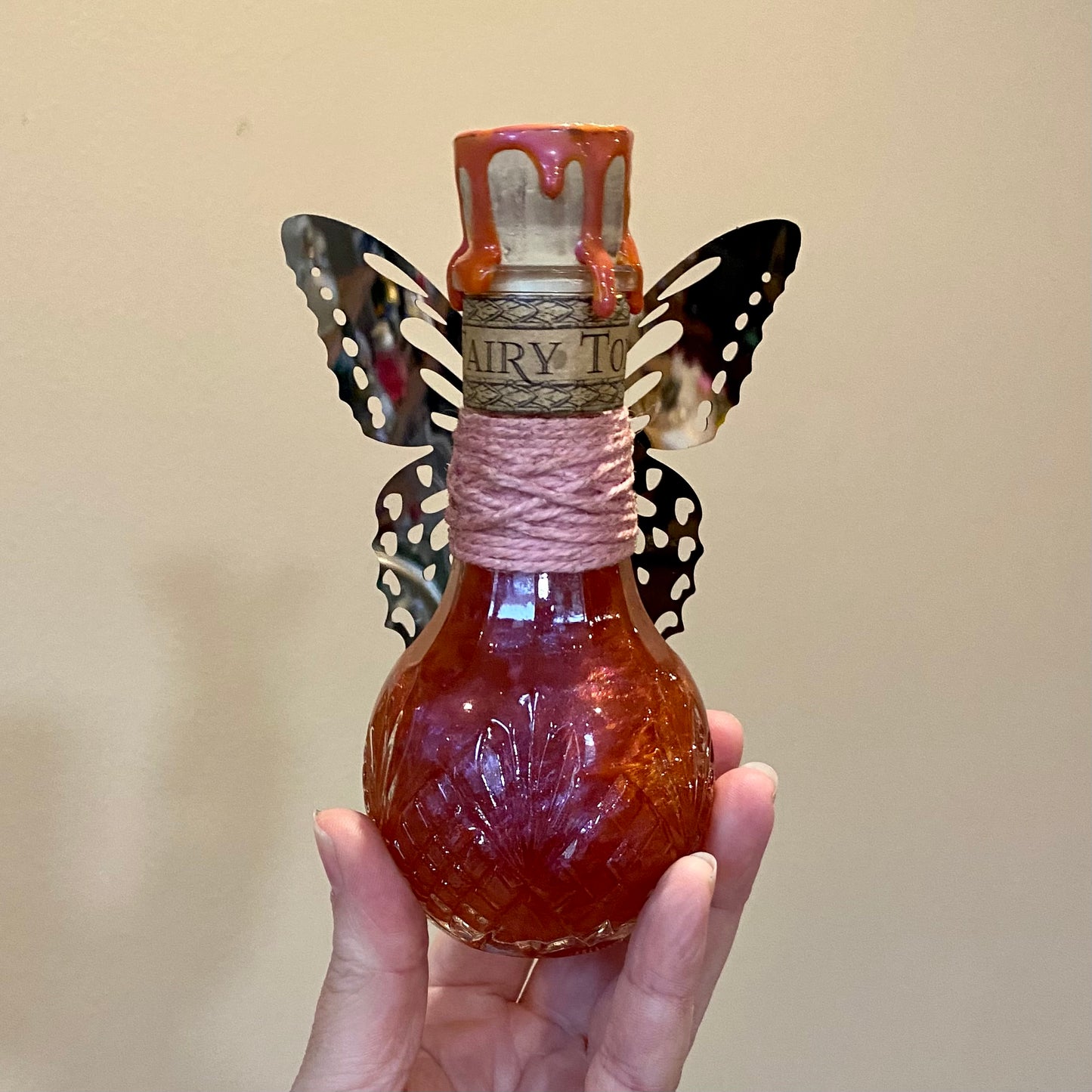 Fairy Tonic, A Swirling Potion Bottle Prop