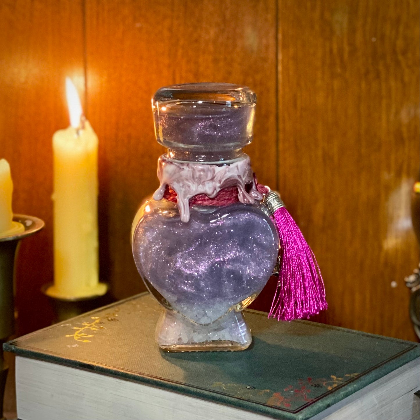 Concoction To Activate Self Love, A Color Changing Potion Bottle Prop