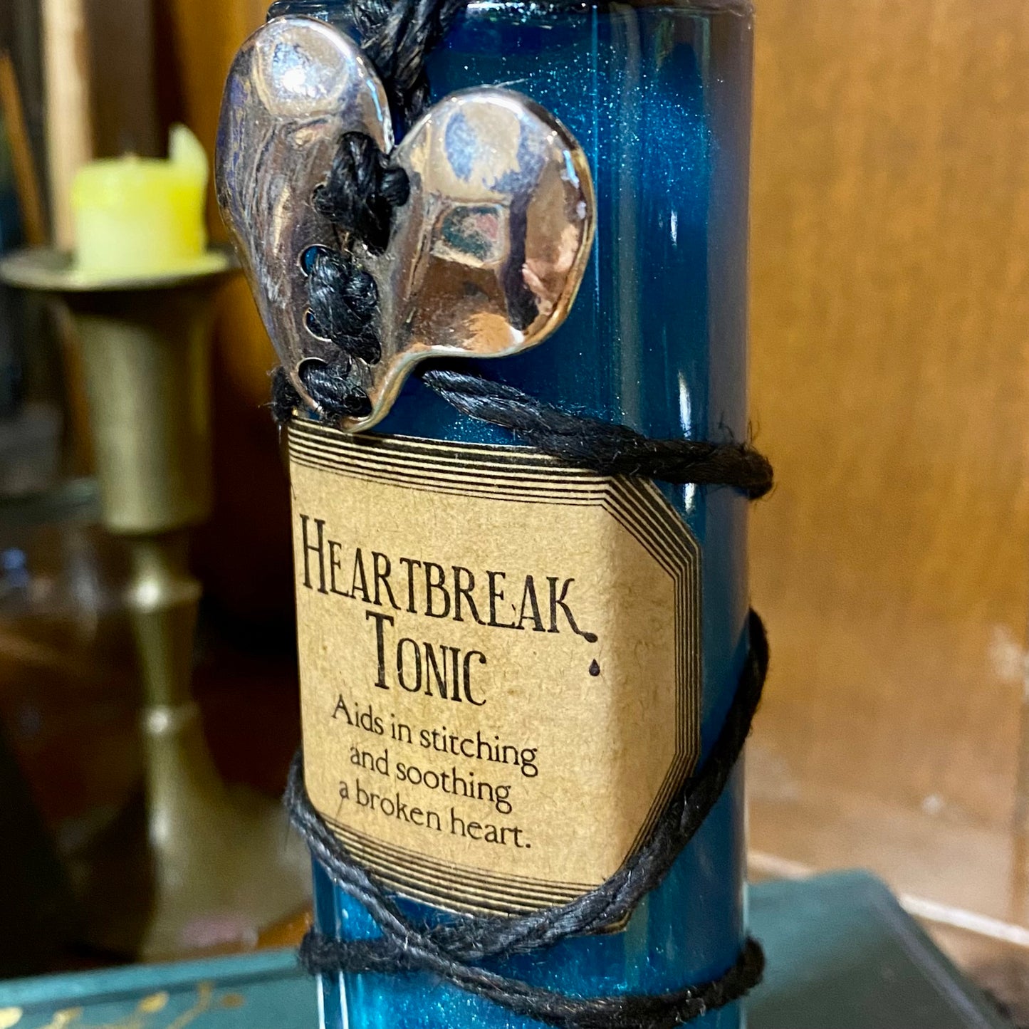 Heartbreak Tonic, A Color Changing Potion Bottle Prop